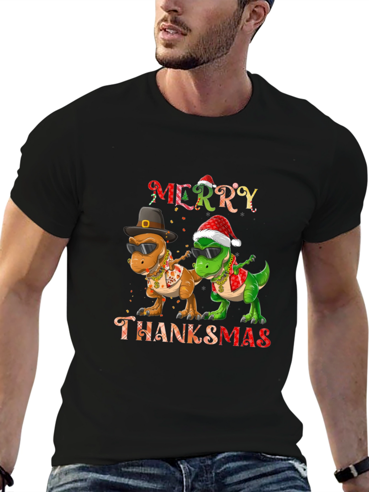 Funny Merry Thanksmas T-Shirt