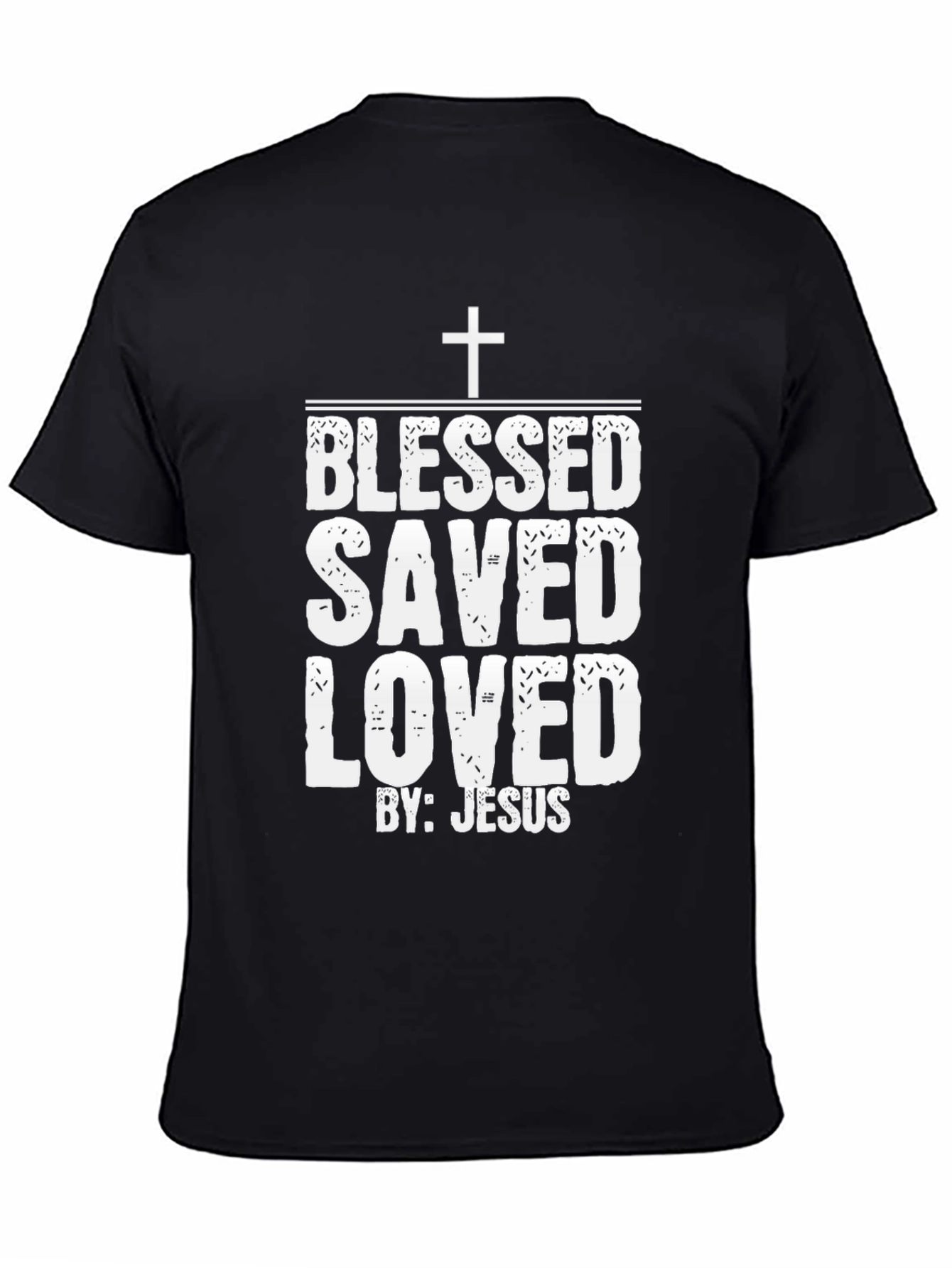 Blessed Saved Loved T-Shirt - Christian Faith Tee