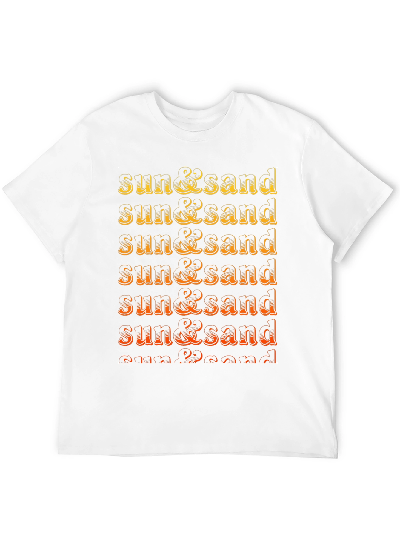Sun & Sand Graphic Tee - Retro Summer T-Shirt