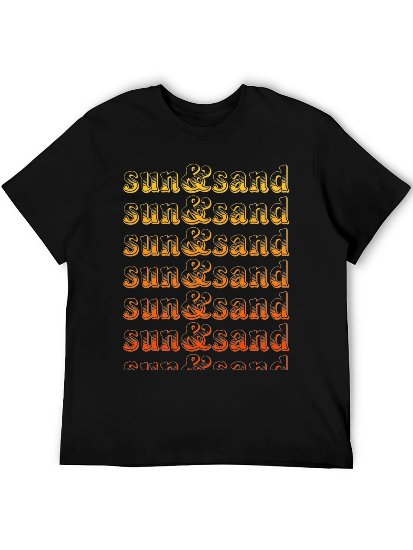Sun & Sand Graphic Tee - Retro Summer T-Shirt
