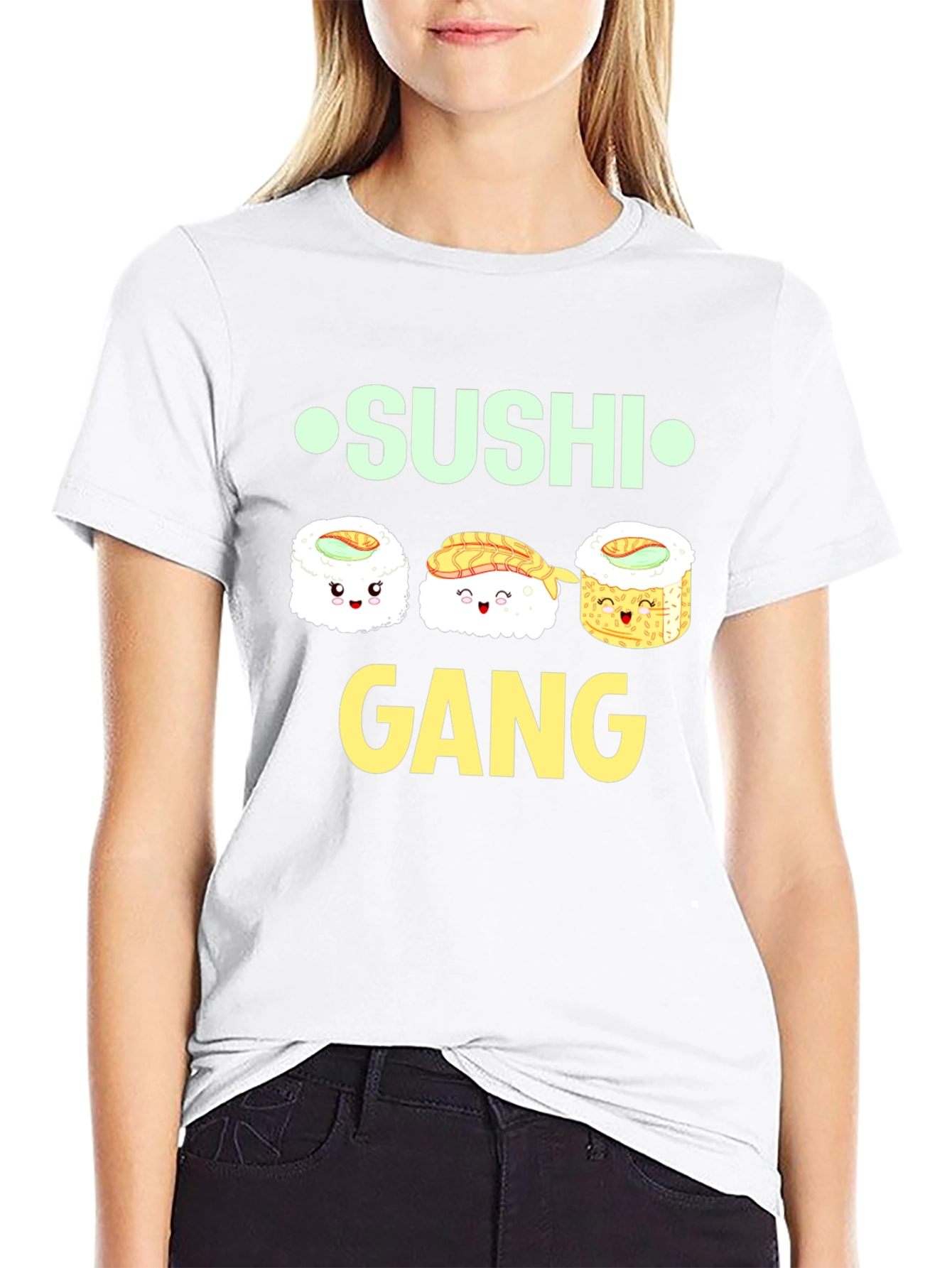 Sushi Gang Black T-Shirt