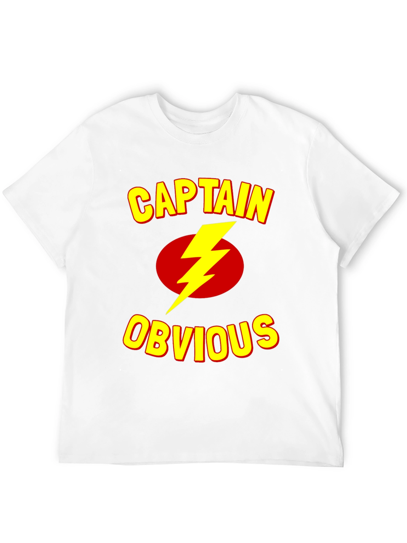 Captain Obvious T-Shirt - Funny Humor Tee