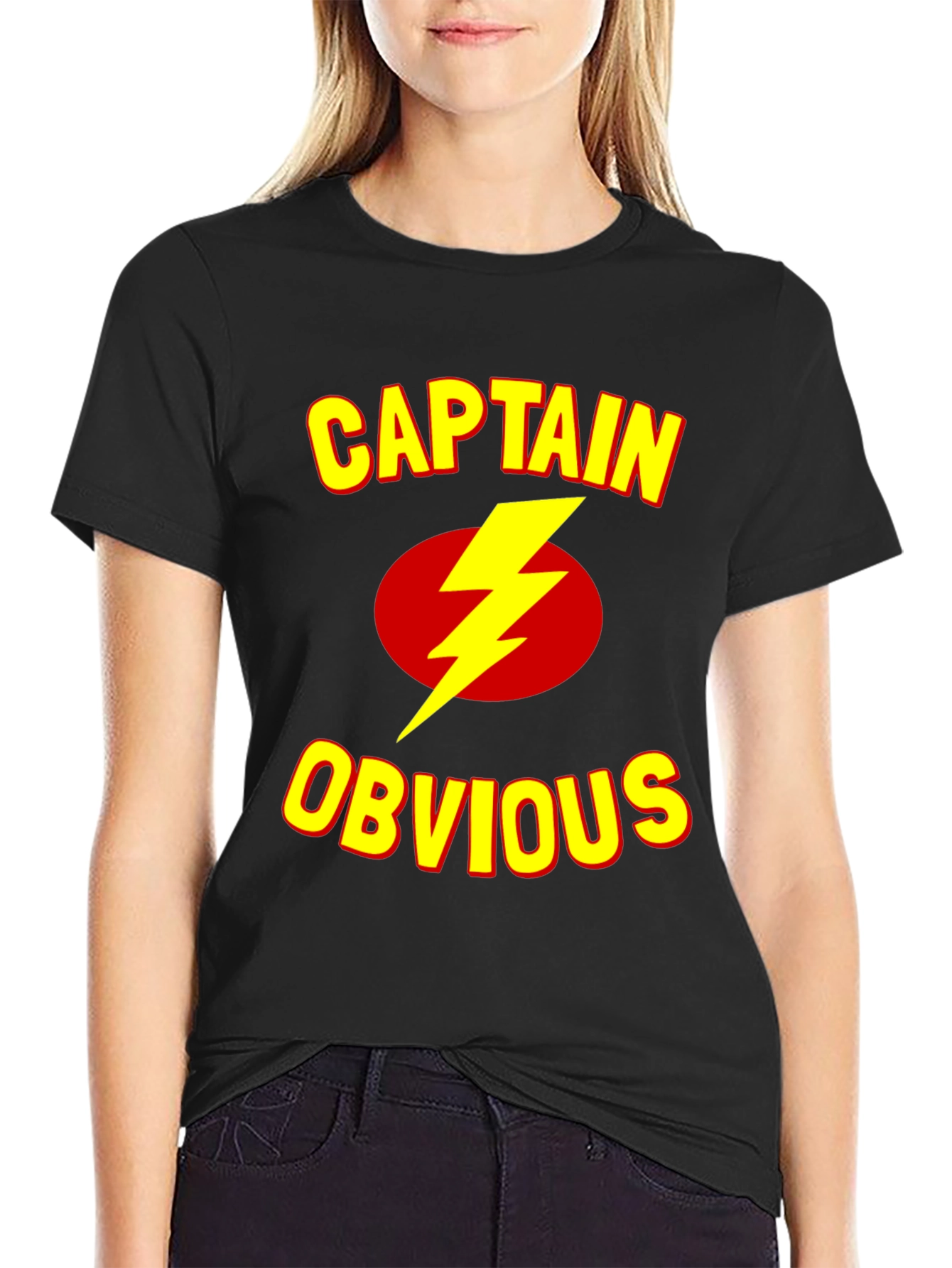 Captain Obvious T-Shirt - Funny Humor Tee