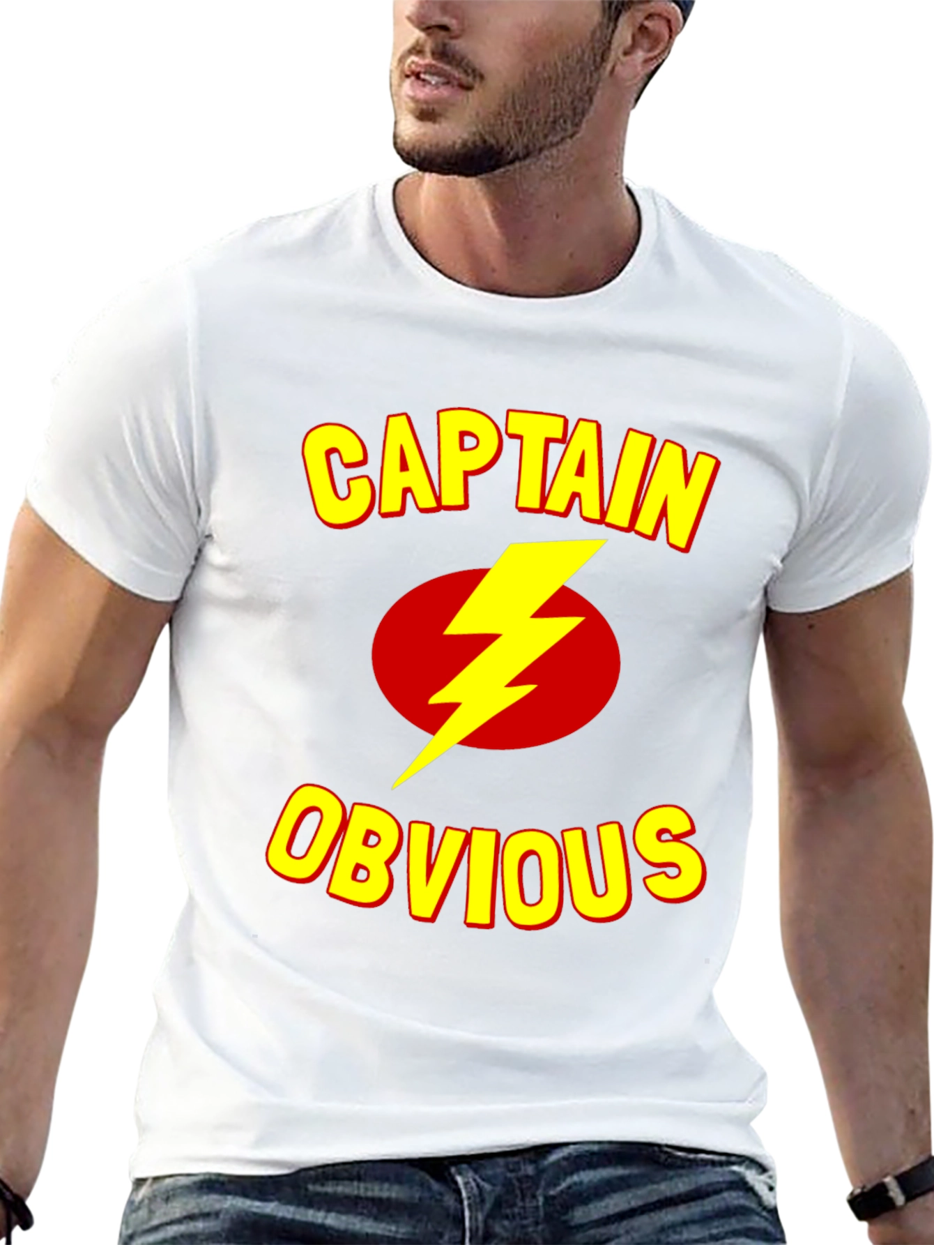 Captain Obvious T-Shirt - Funny Humor Tee