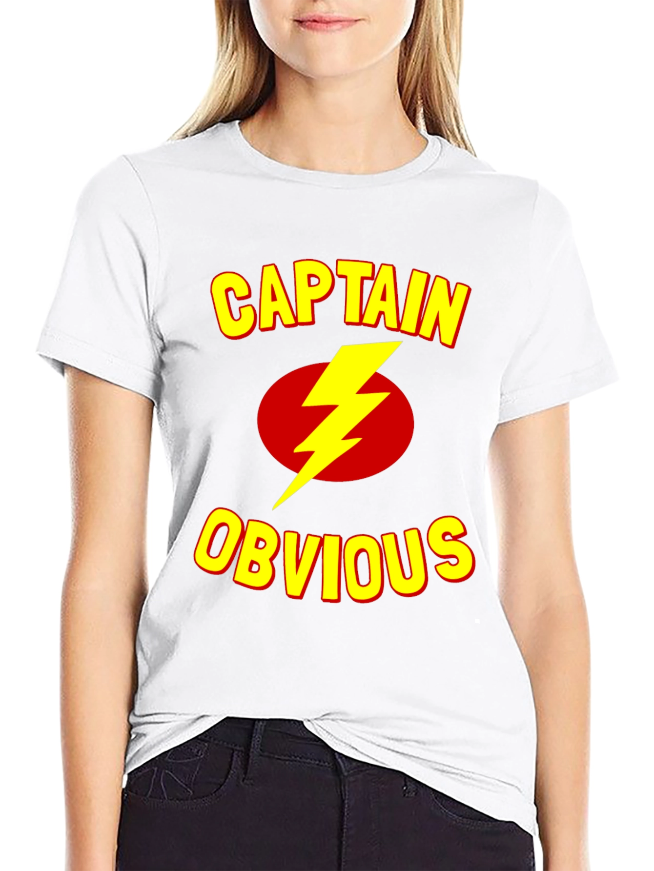 Captain Obvious T-Shirt - Funny Humor Tee