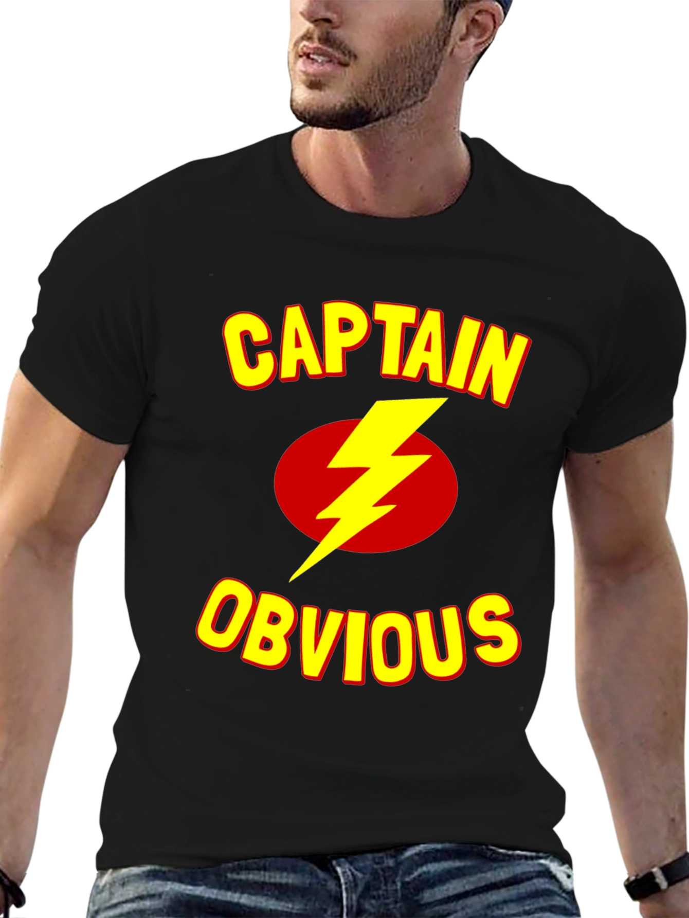 Captain Obvious T-Shirt - Funny Humor Tee