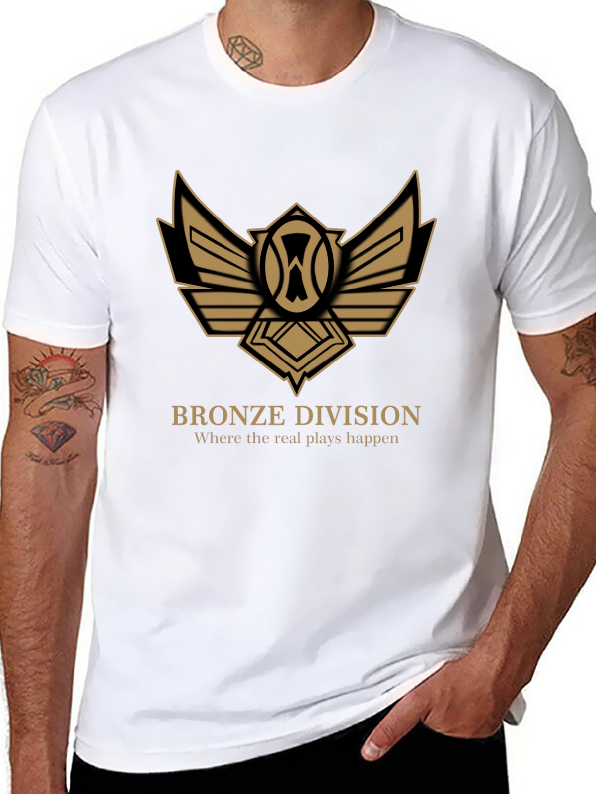 Bronze Division T-Shirt - Gaming Apparel