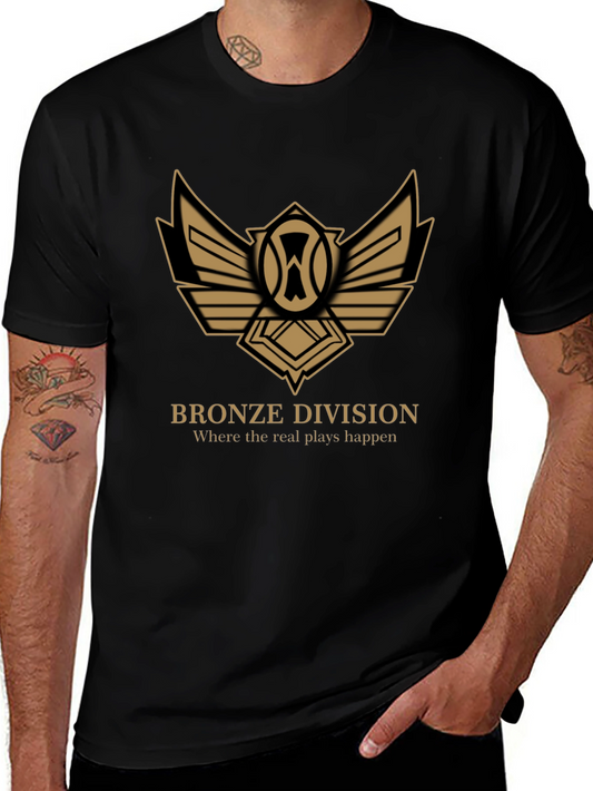 Bronze Division T-Shirt - Gaming Apparel