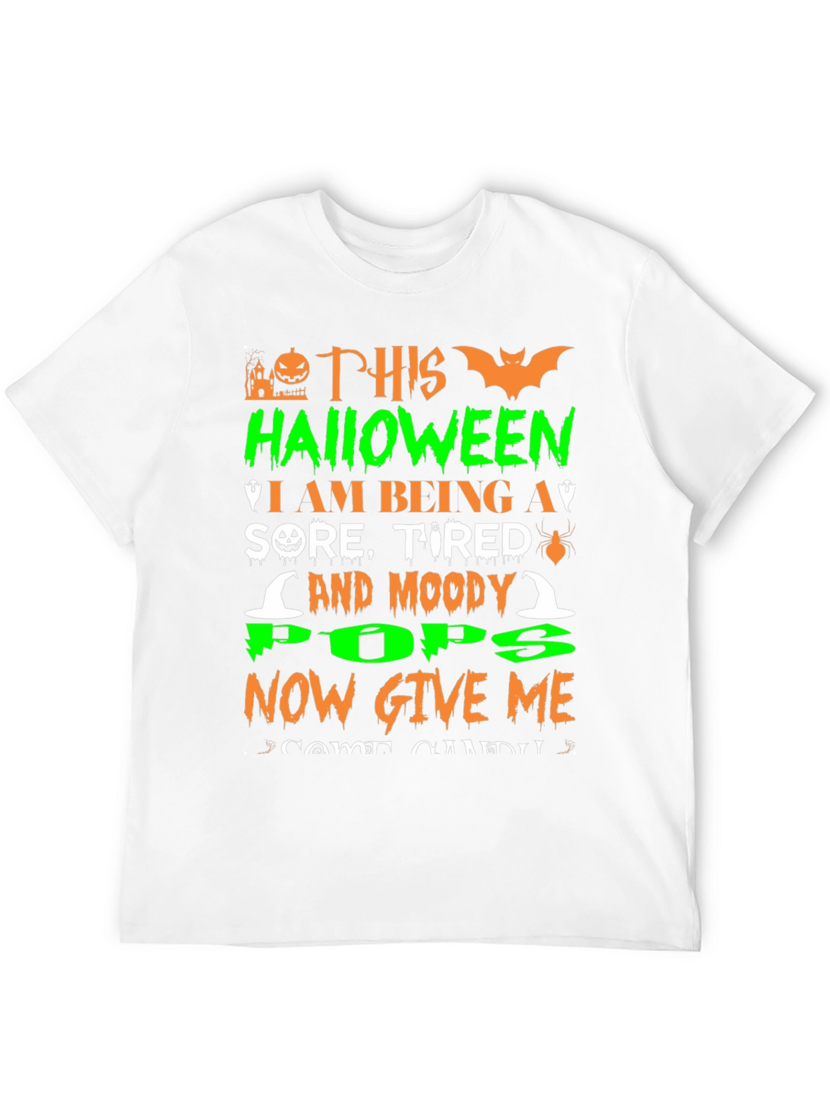 Halloween Sore Tired Moody Pops T-Shirt