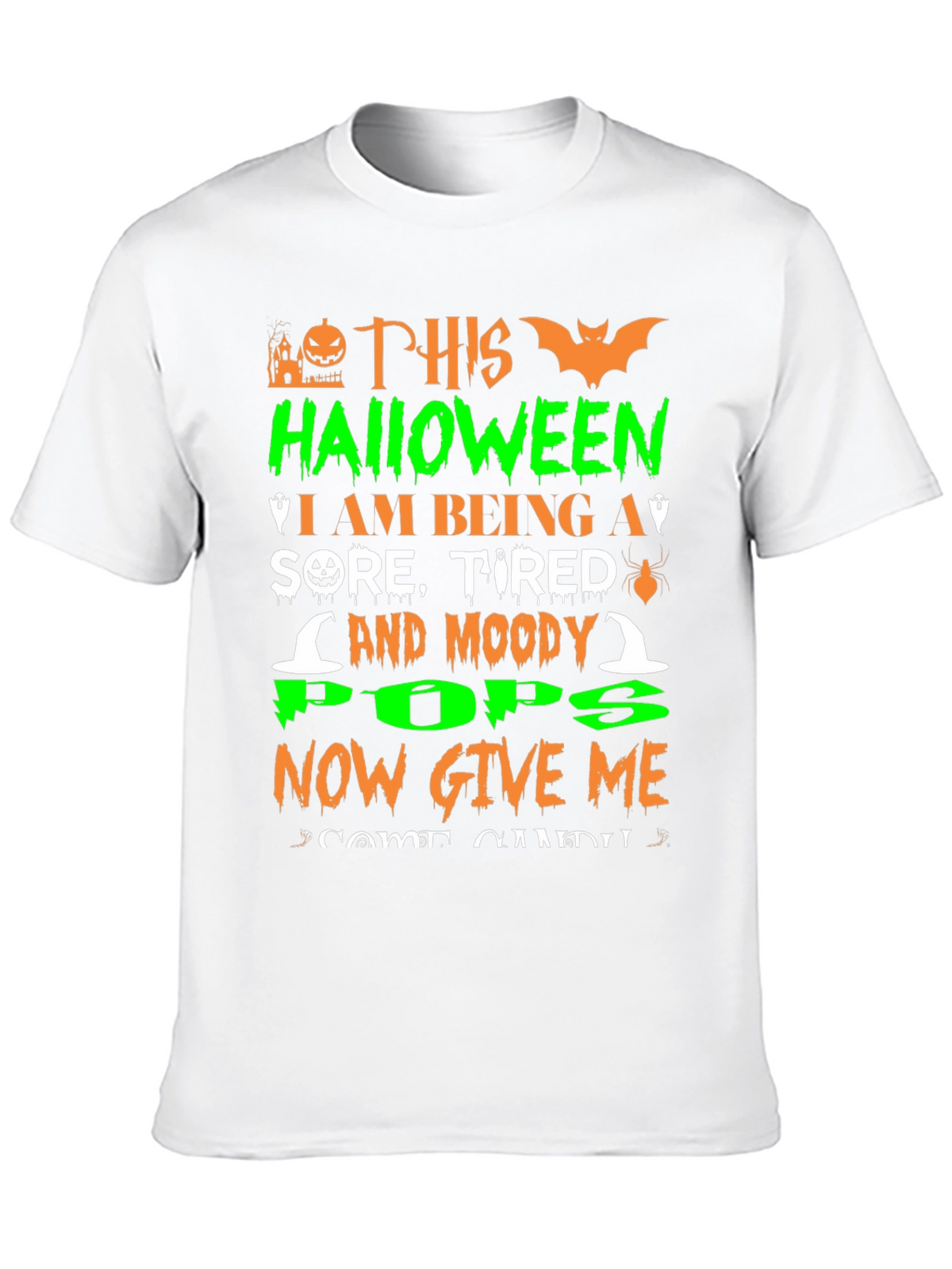 Halloween Sore Tired Moody Pops T-Shirt