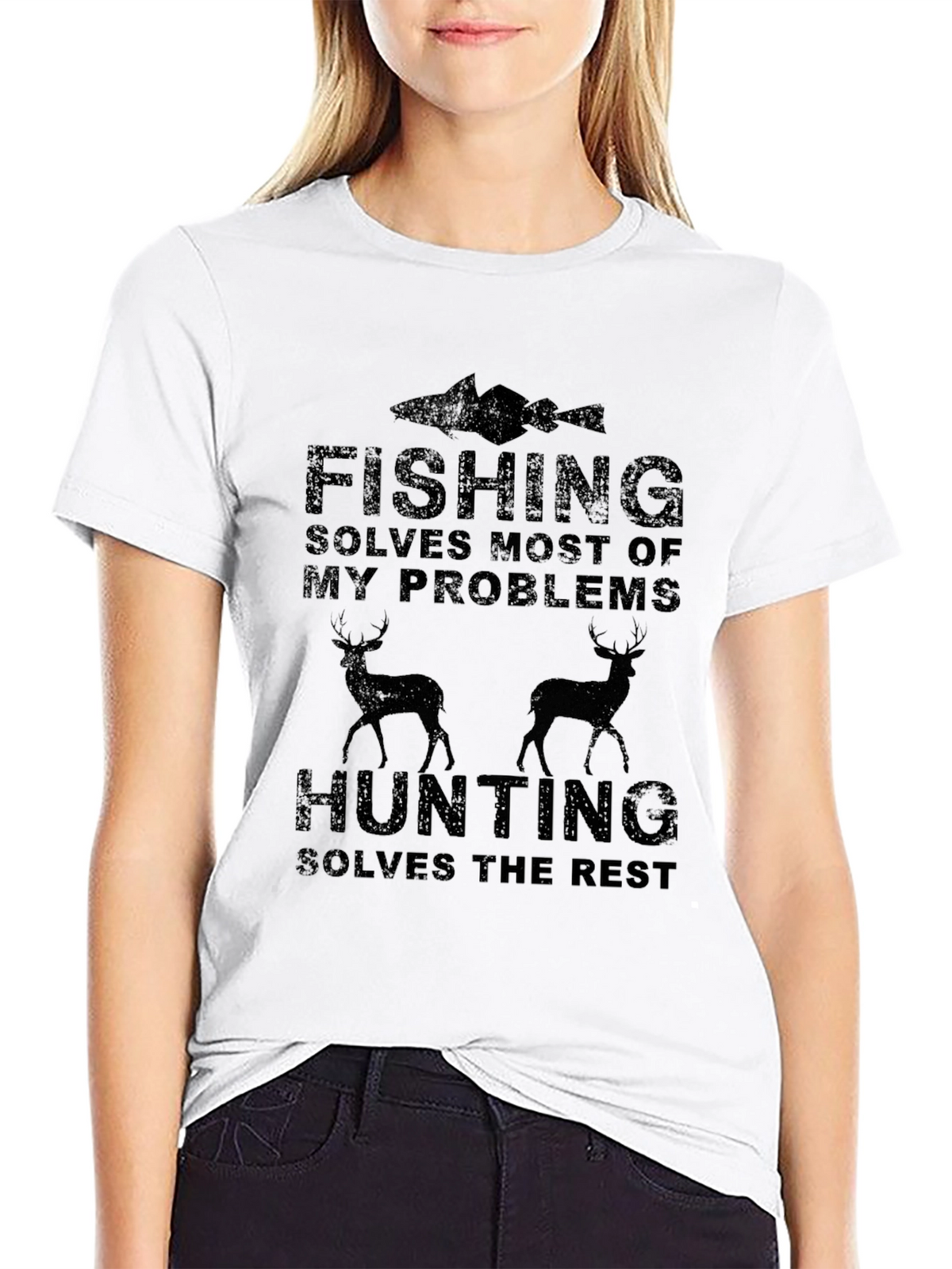 Fishing and Hunting Problems Solved Tee