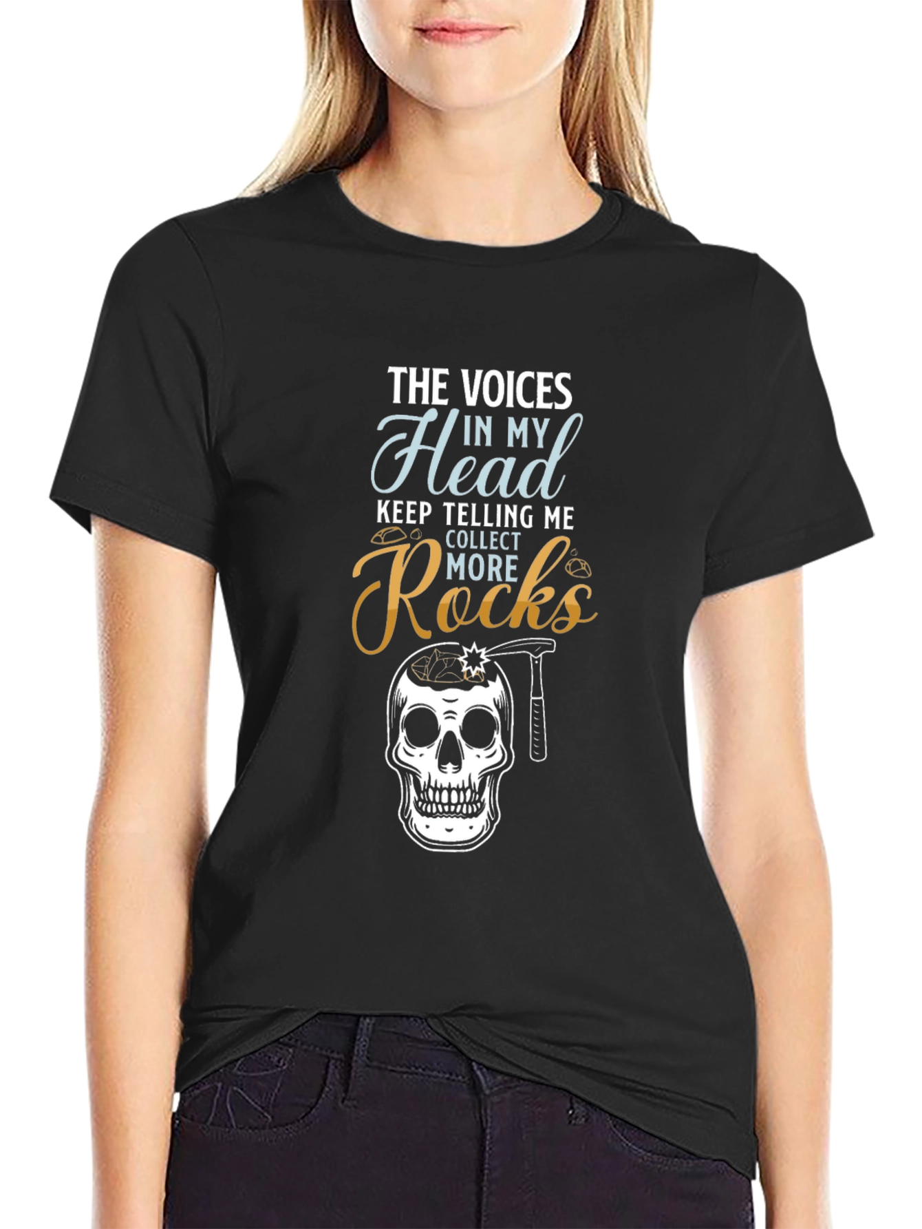 Voices in My Head Collect Rocks T-Shirt