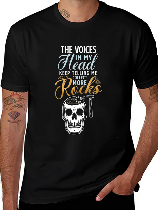 Voices in My Head Collect Rocks T-Shirt
