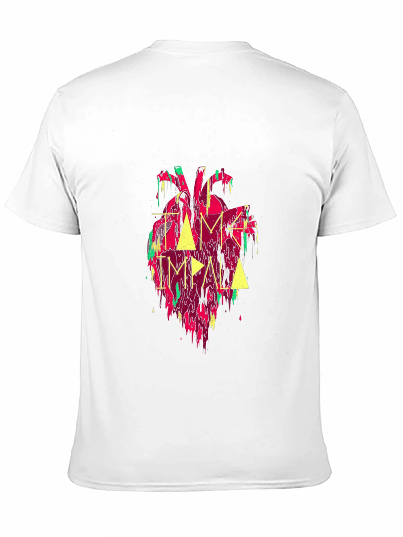 Tame Impala Heart Graphic Black Tee