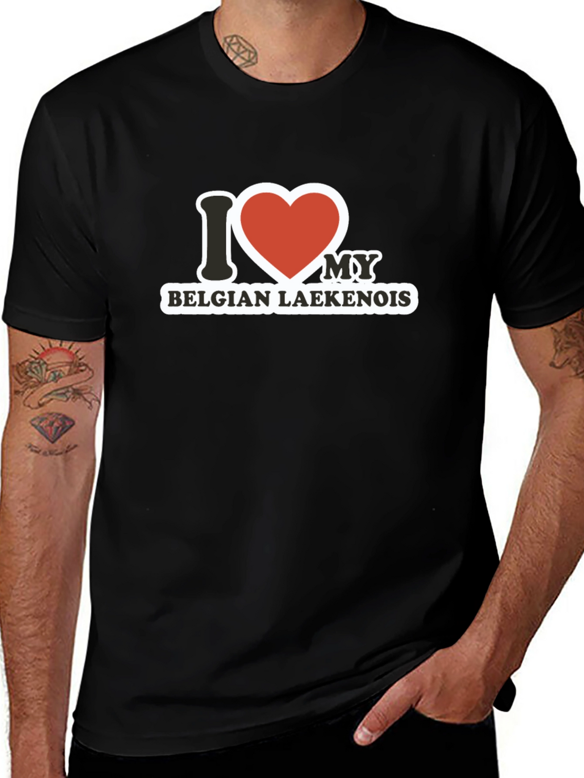 I Heart My Belgian Laekenois T-Shirt
