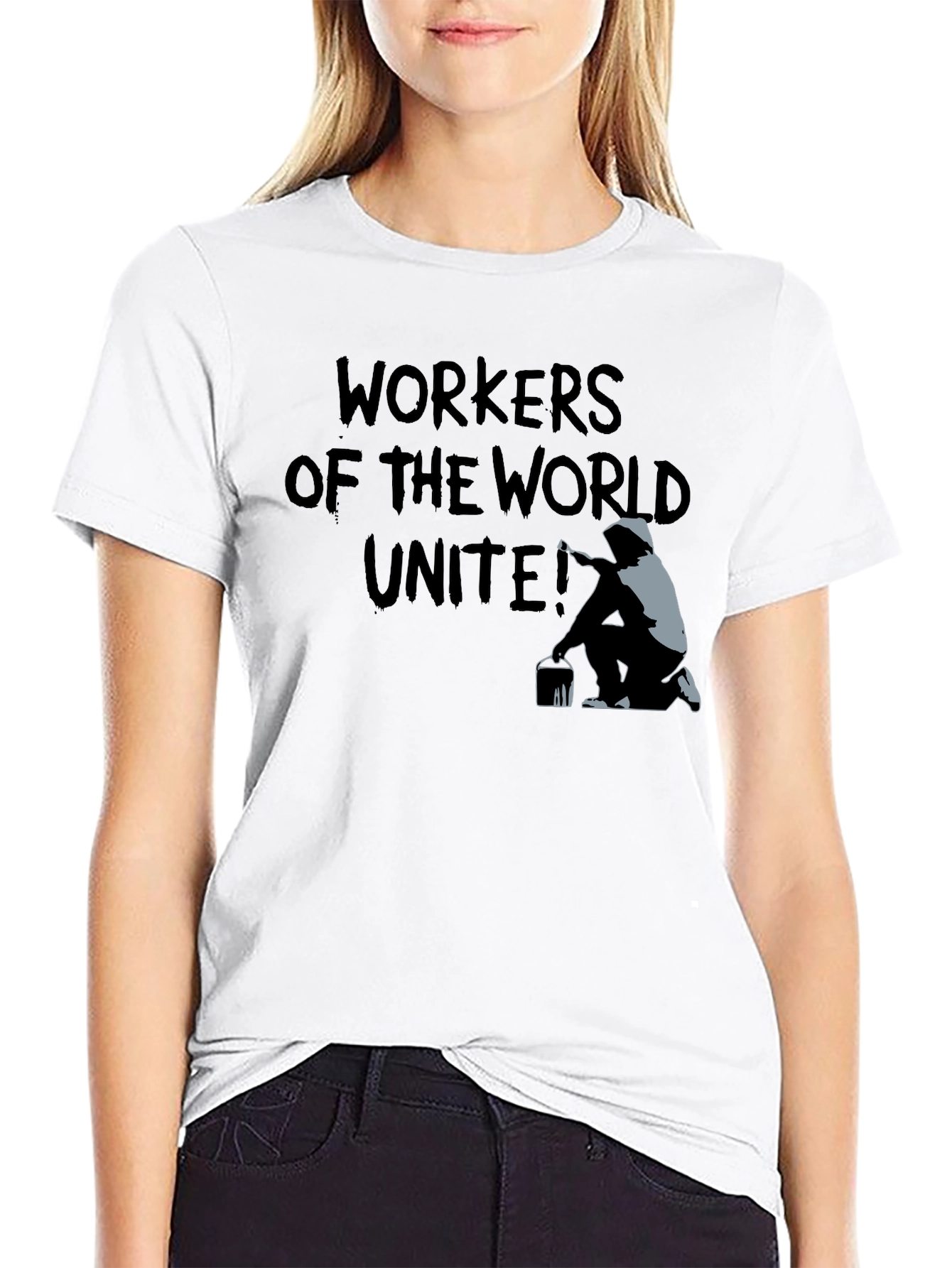 Workers Unite Graphic T-Shirt