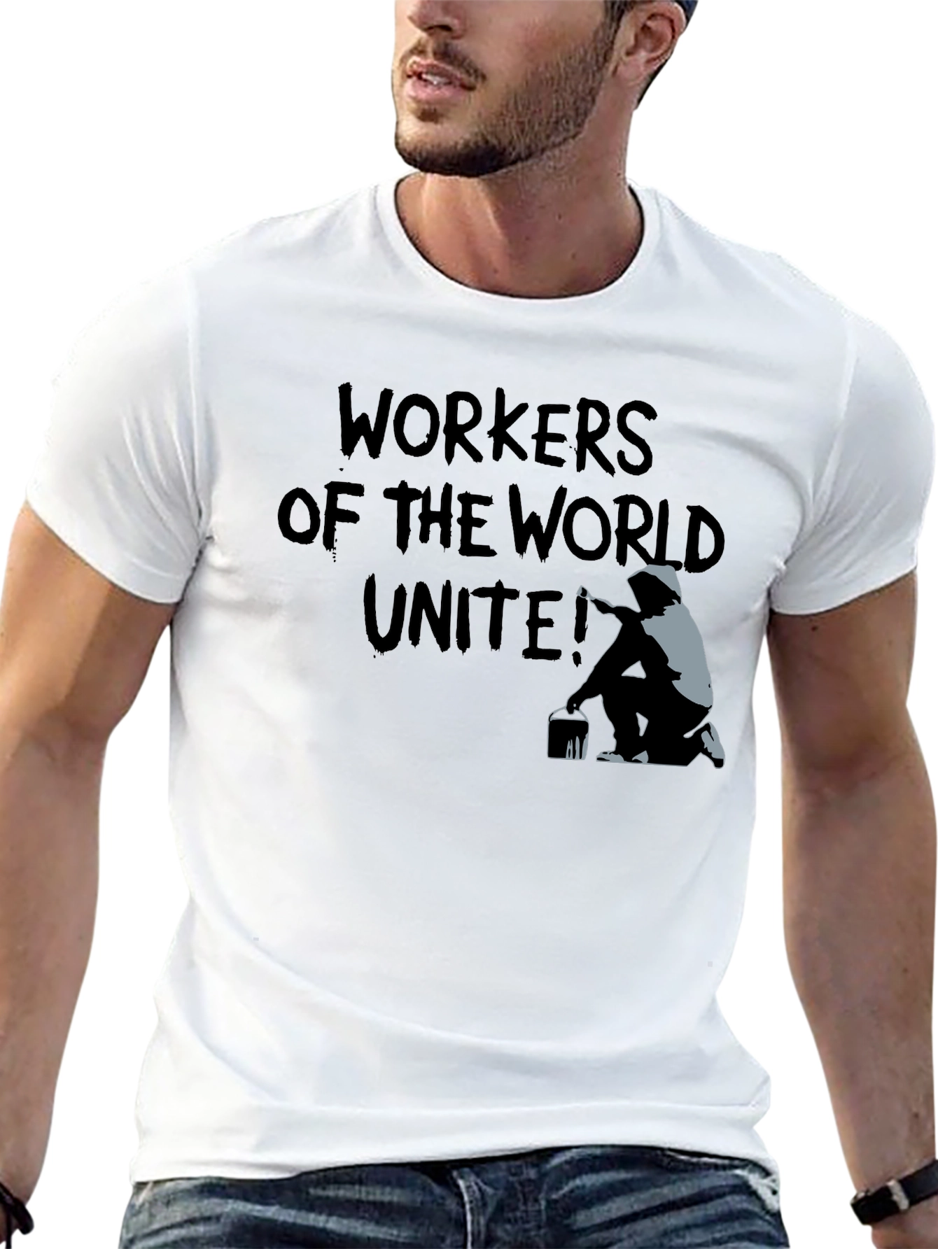 Workers Unite Graphic T-Shirt