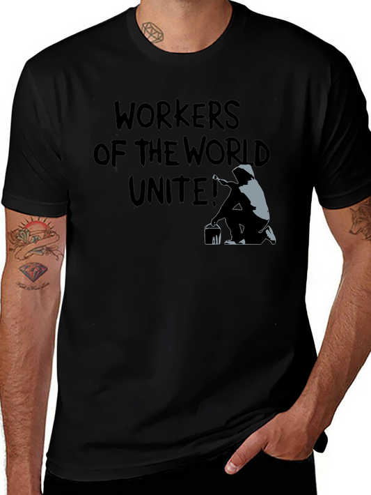 Workers Unite Graphic T-Shirt