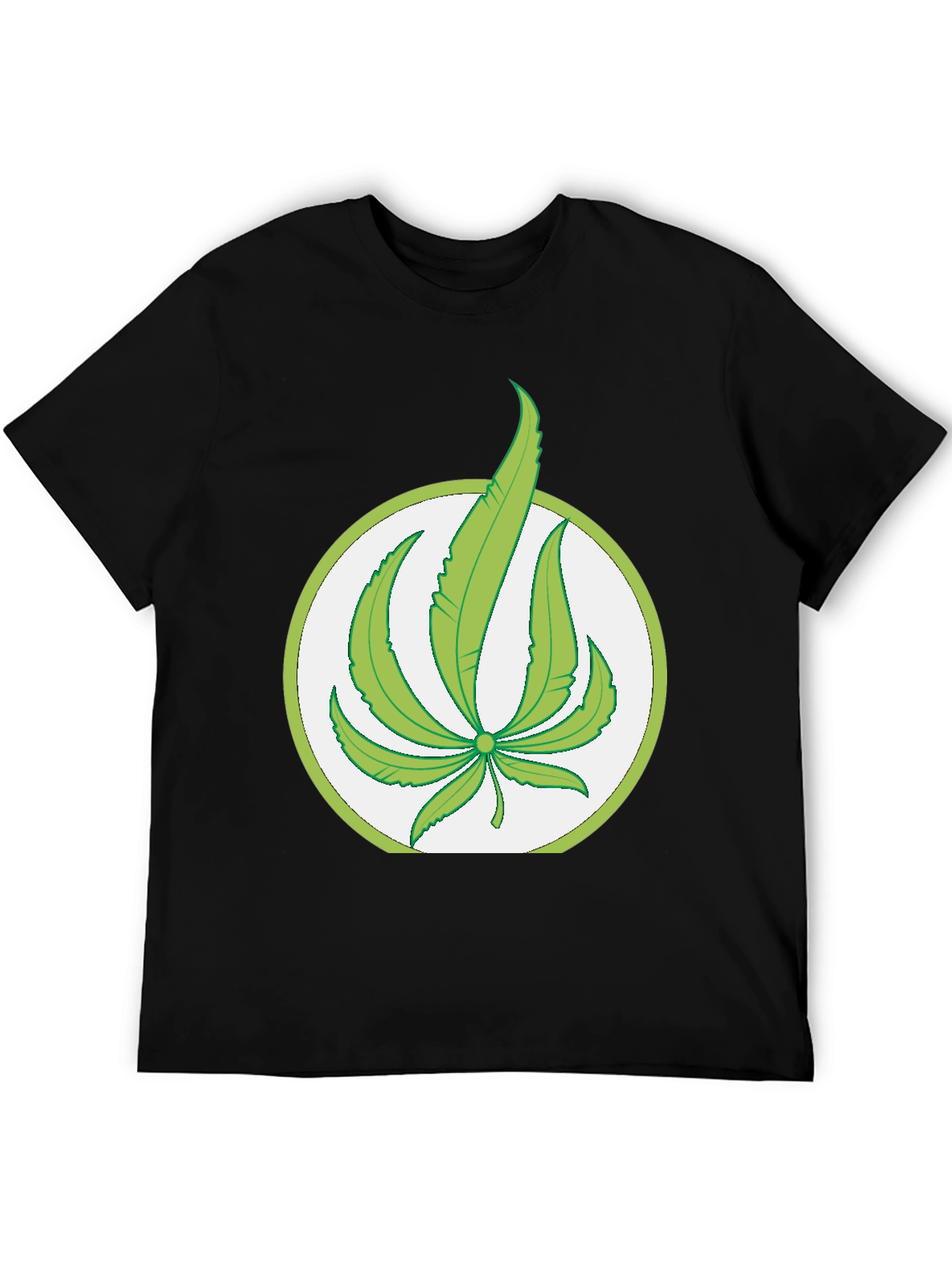 Cannabis Leaf Graphic Tee