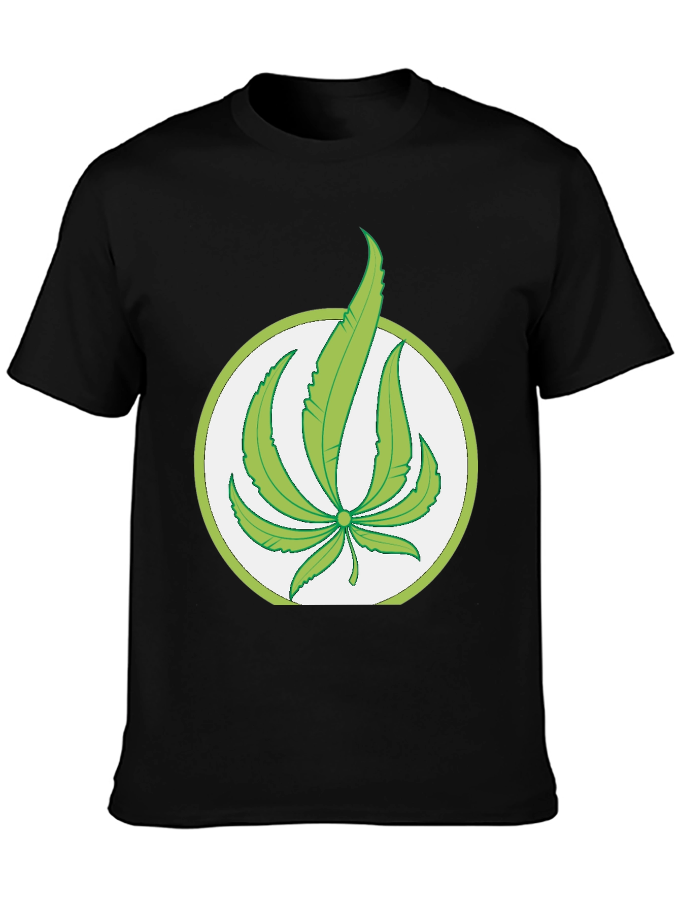 Cannabis Leaf Graphic Tee