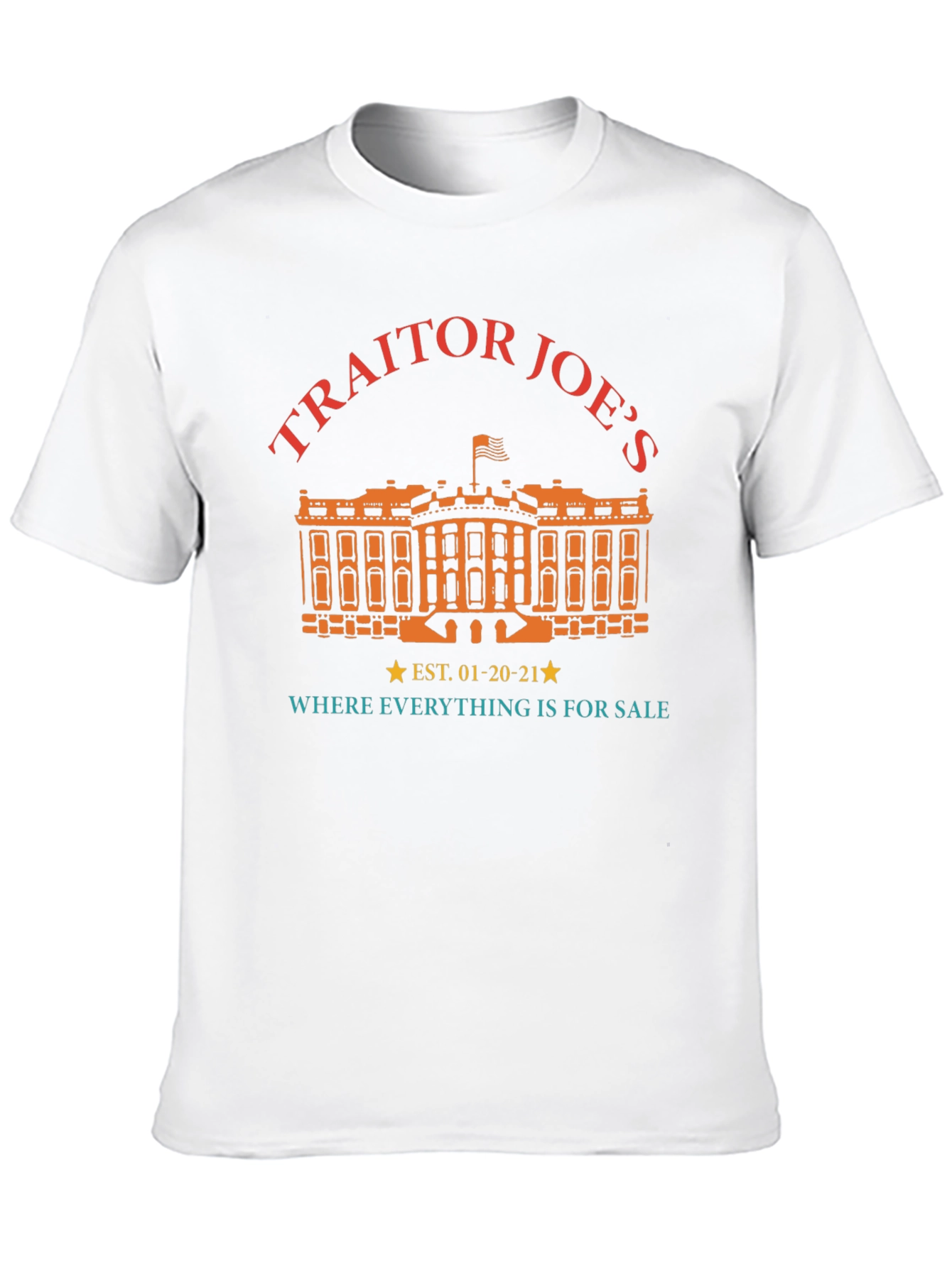 Traitor Joes T-Shirt Black Political Tee