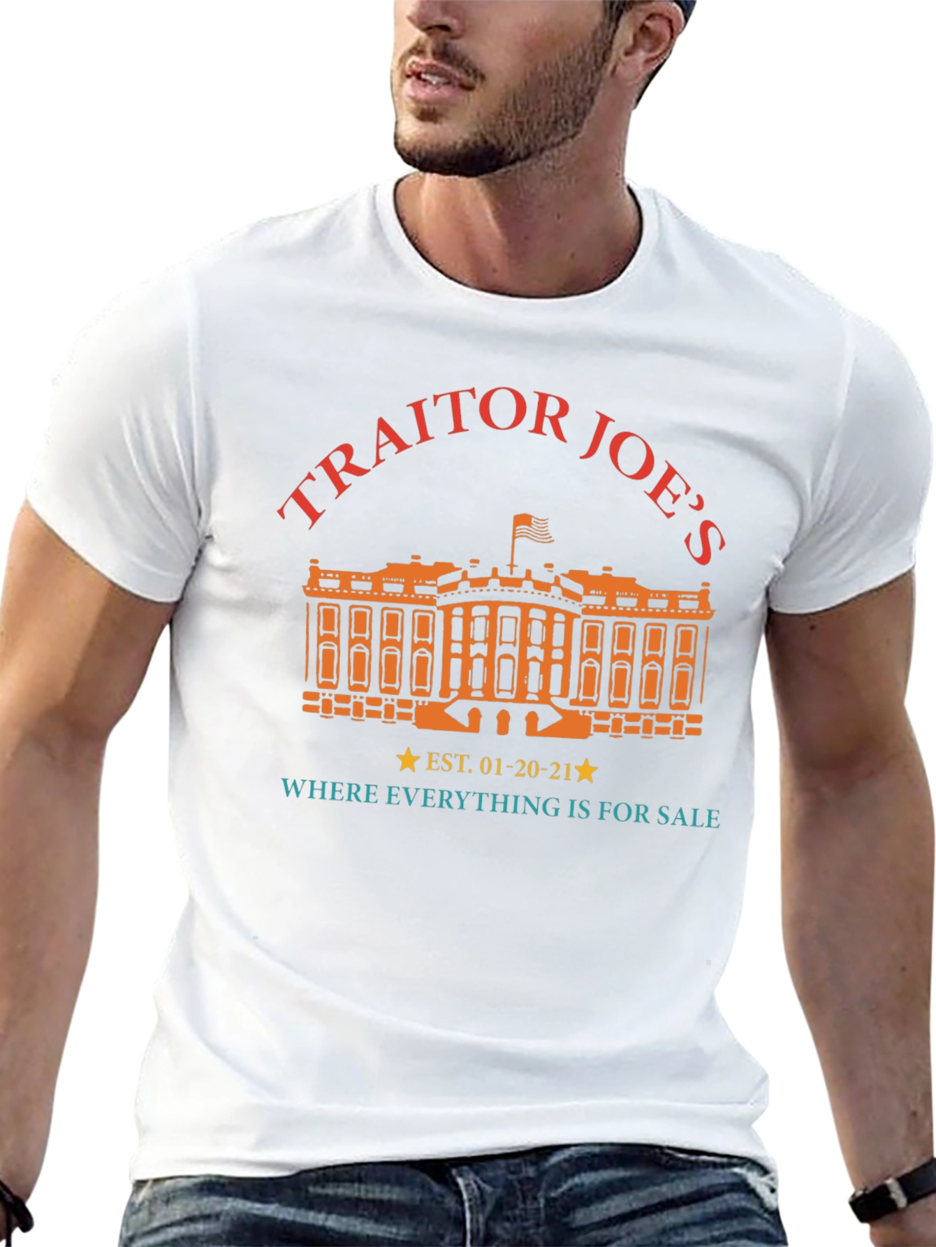 Traitor Joes T-Shirt Black Political Tee