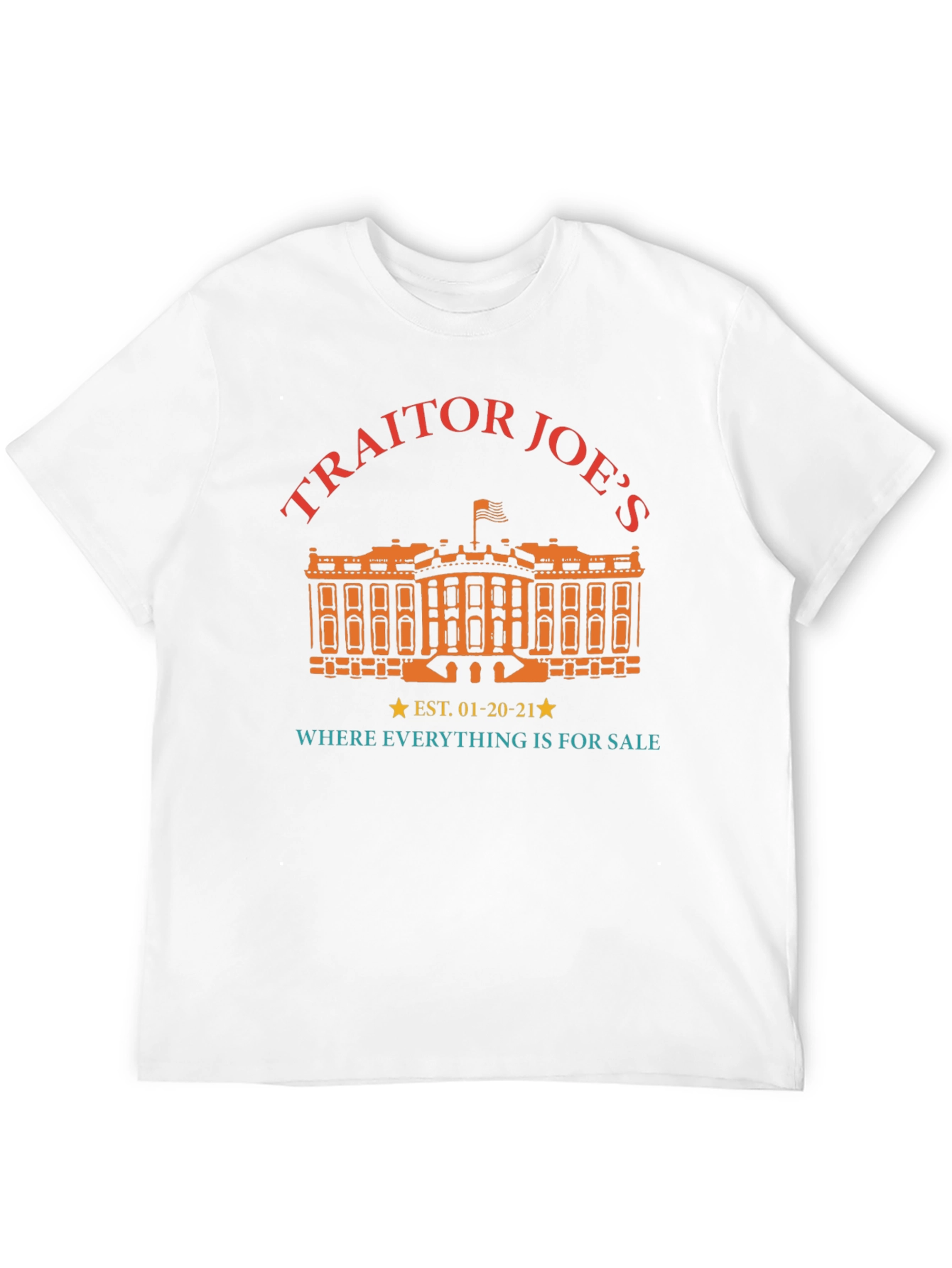 Traitor Joes T-Shirt Black Political Tee