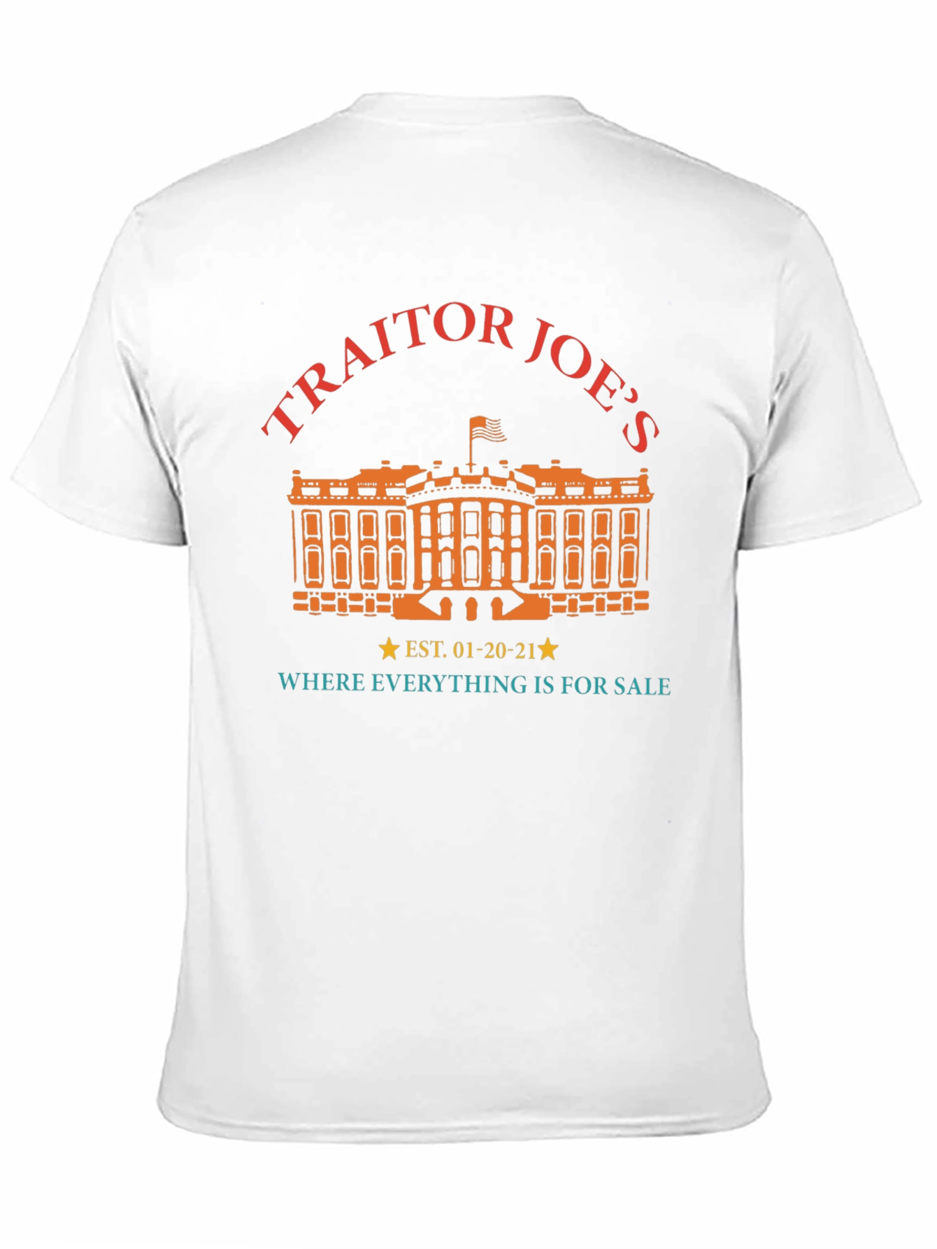 Traitor Joes T-Shirt Black Political Tee