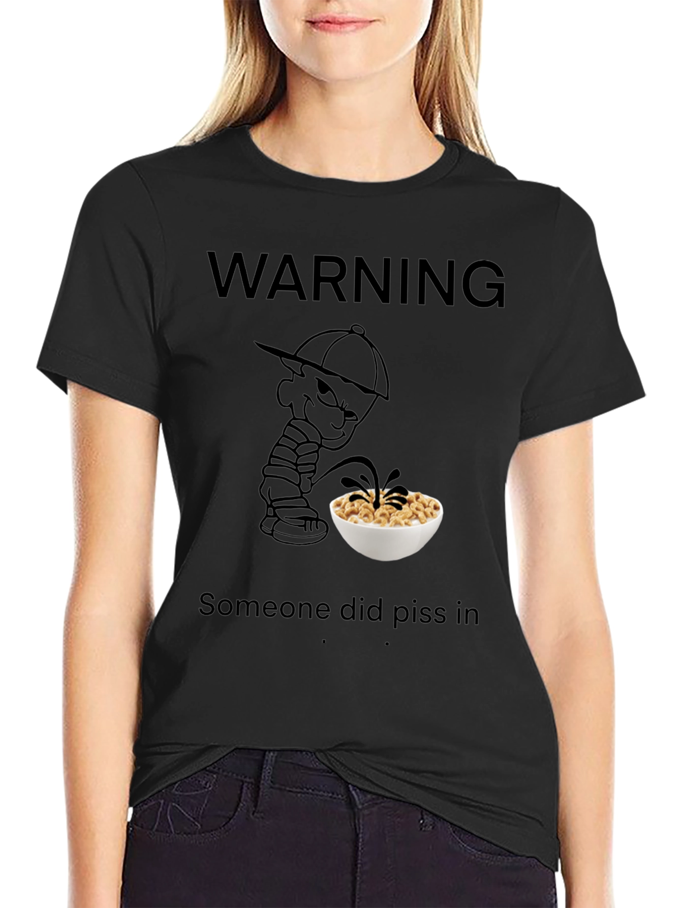Warning: Pissed in Cereal T-Shirt