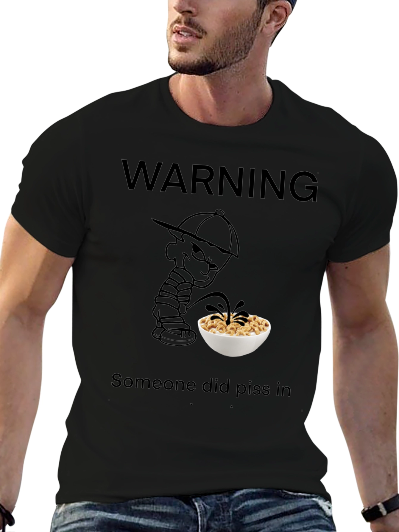 Warning: Pissed in Cereal T-Shirt