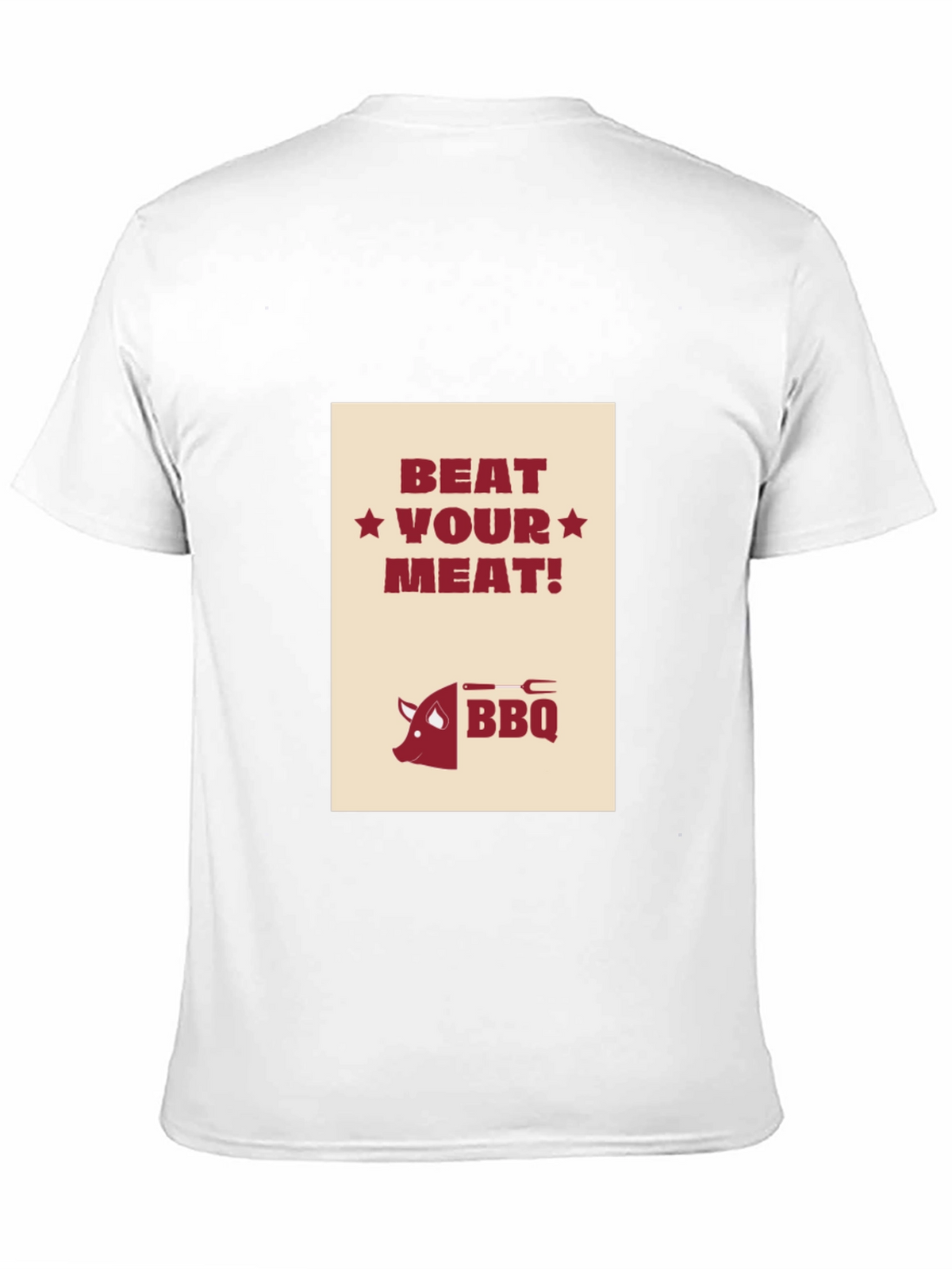 Beat Your Meat BBQ T-Shirt - Funny Grilling Apparel