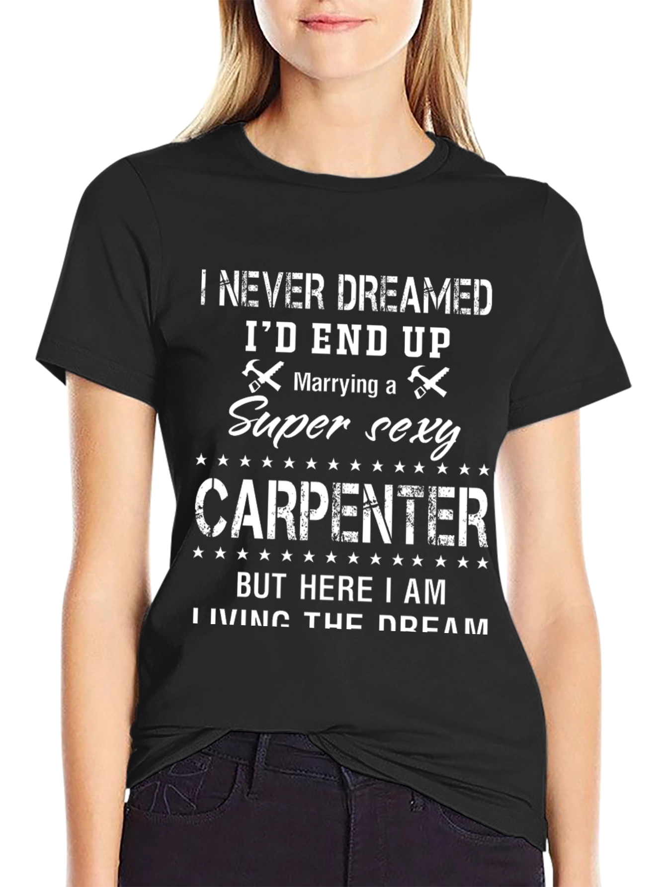 Super Sexy Carpenter T-Shirt - Husband Gift