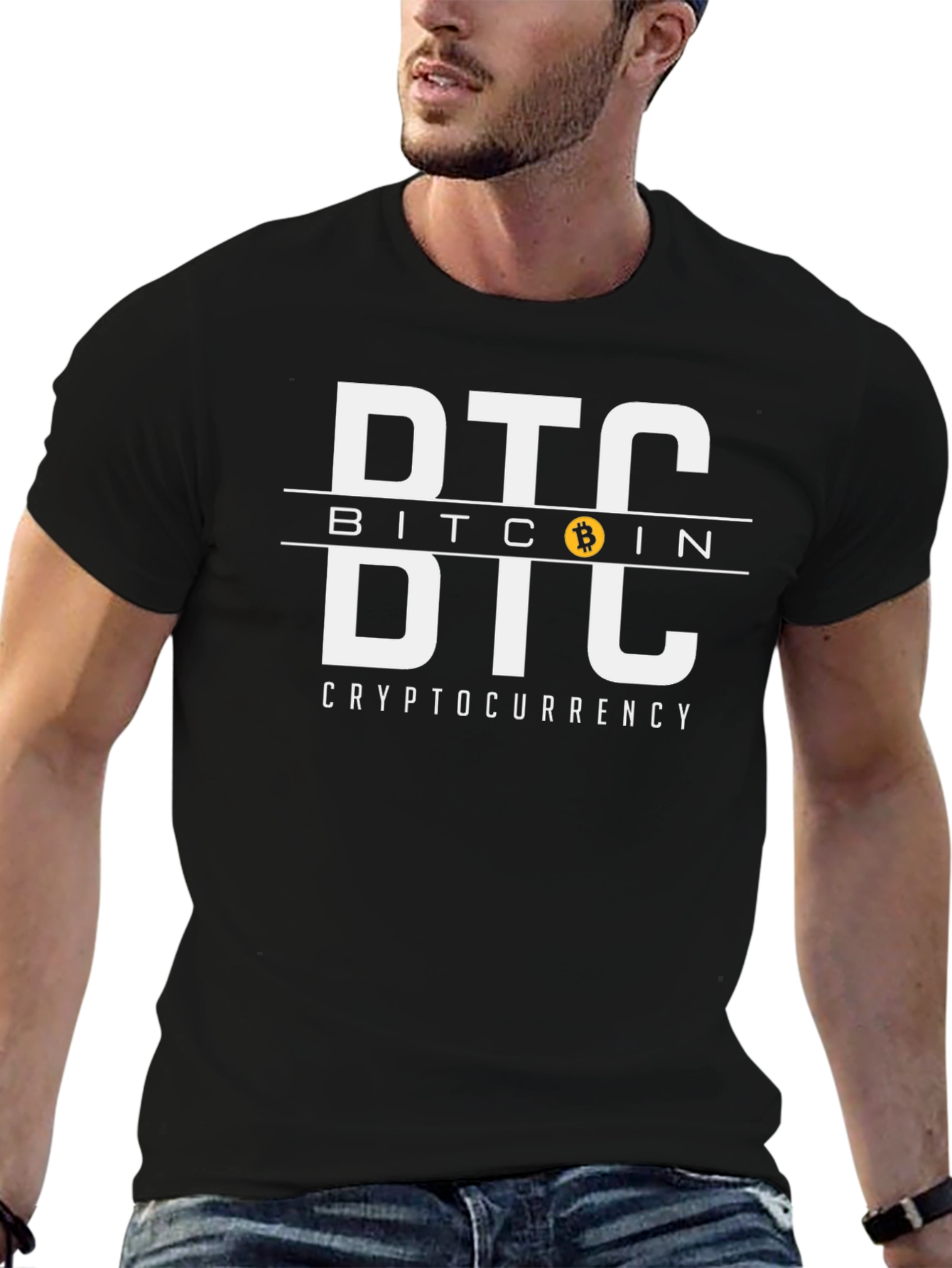 Bitcoin BTC Cryptocurrency T-Shirt