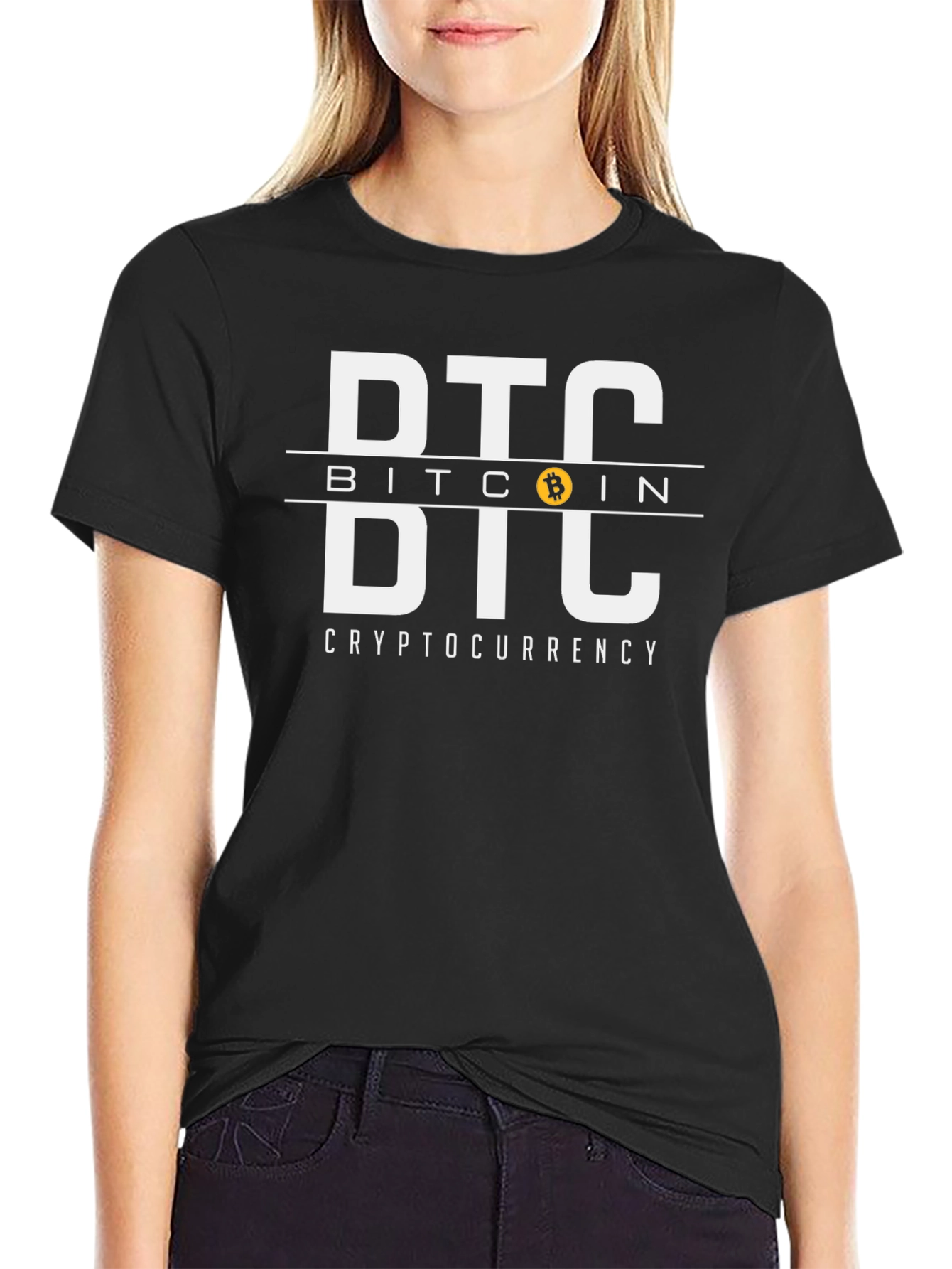 Bitcoin BTC Cryptocurrency T-Shirt