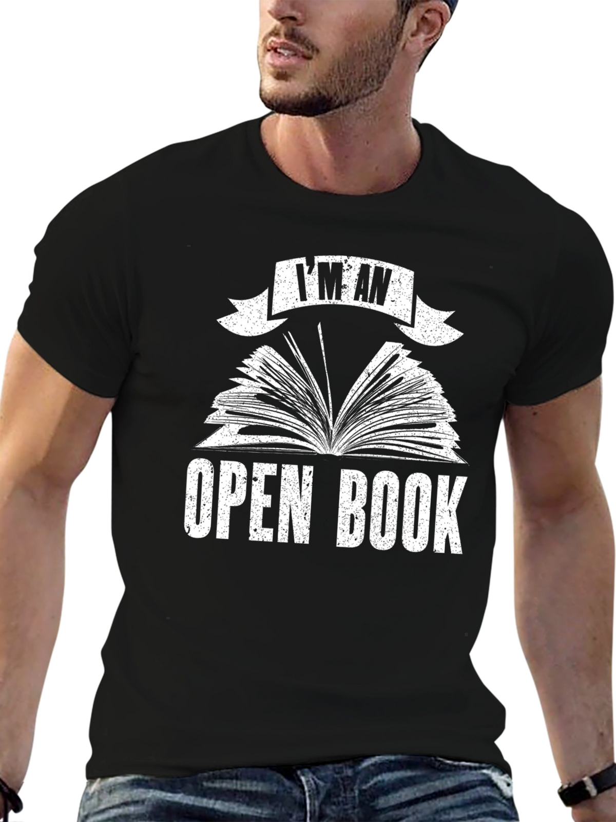 Im An Open Book Graphic T-Shirt