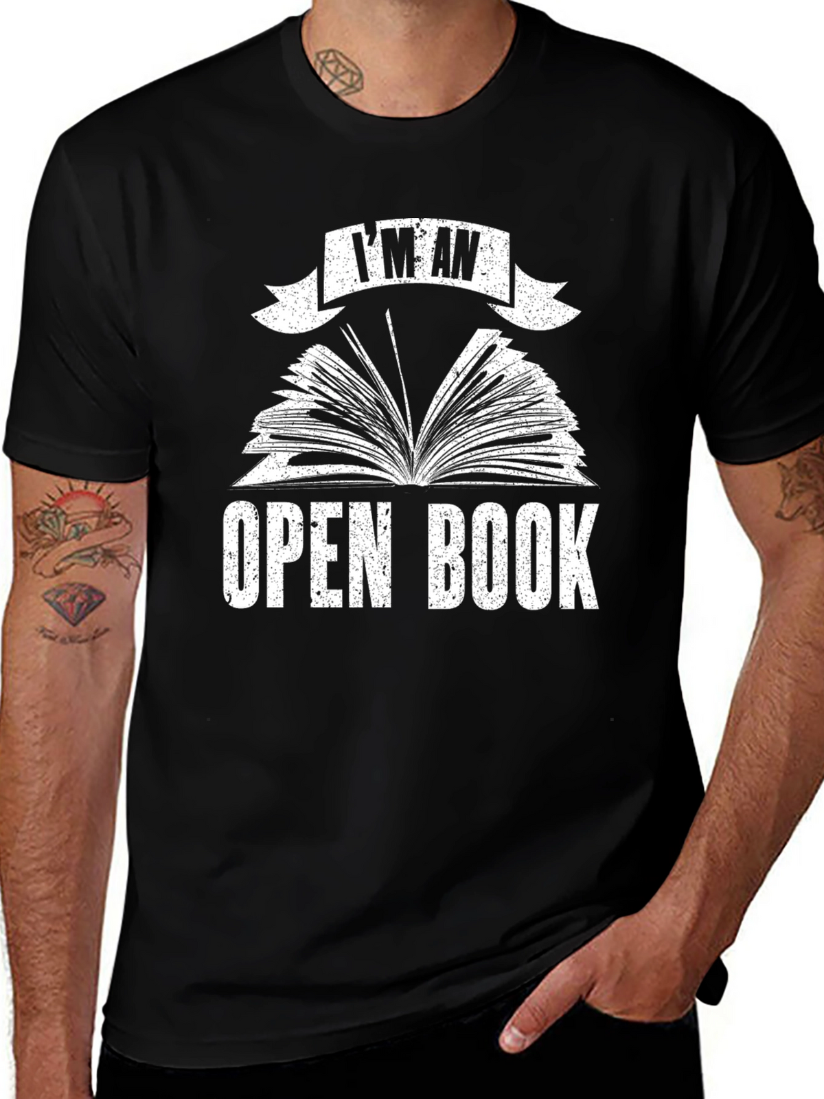 Im An Open Book Graphic T-Shirt