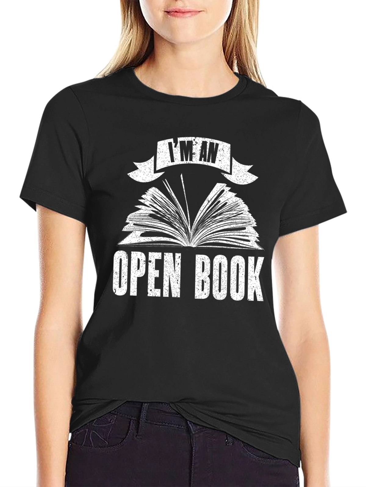 Im An Open Book Graphic T-Shirt