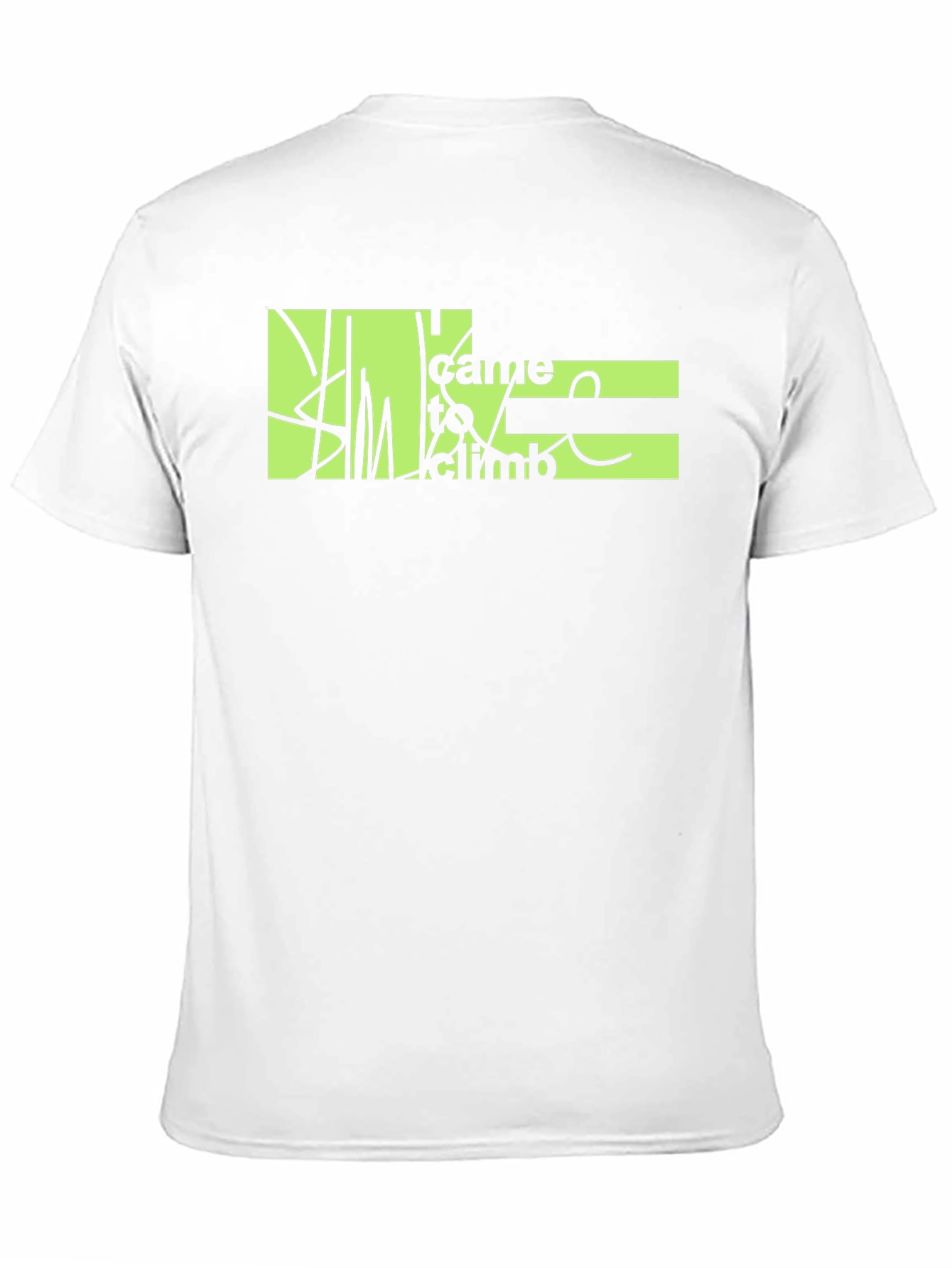 Climb T-Shirt - Black Graphic Tee