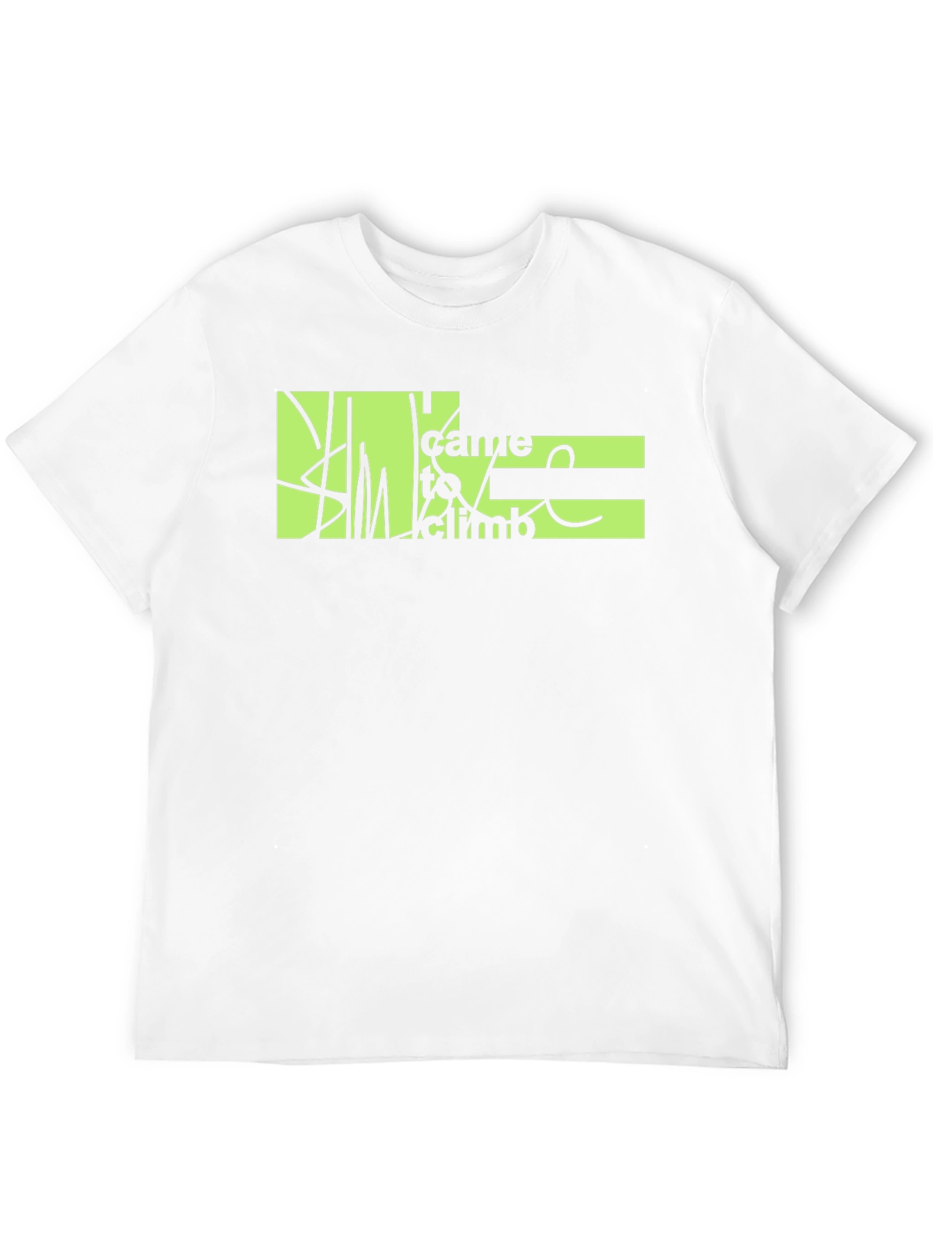 Climb T-Shirt - Black Graphic Tee
