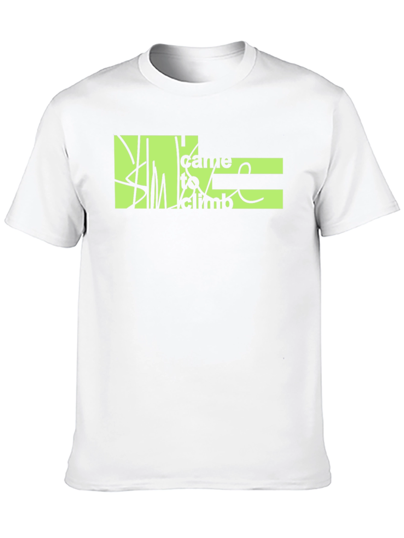 Climb T-Shirt - Black Graphic Tee