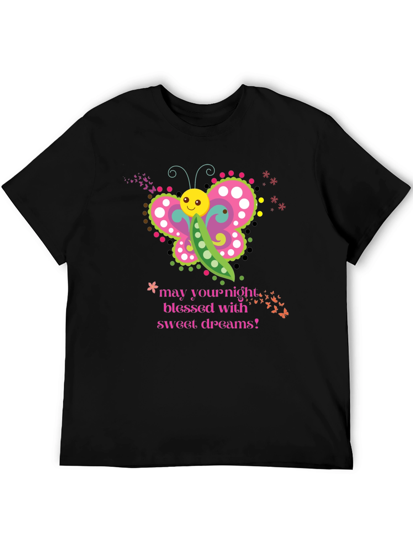 Cute Butterfly Pea Pod T-Shirt