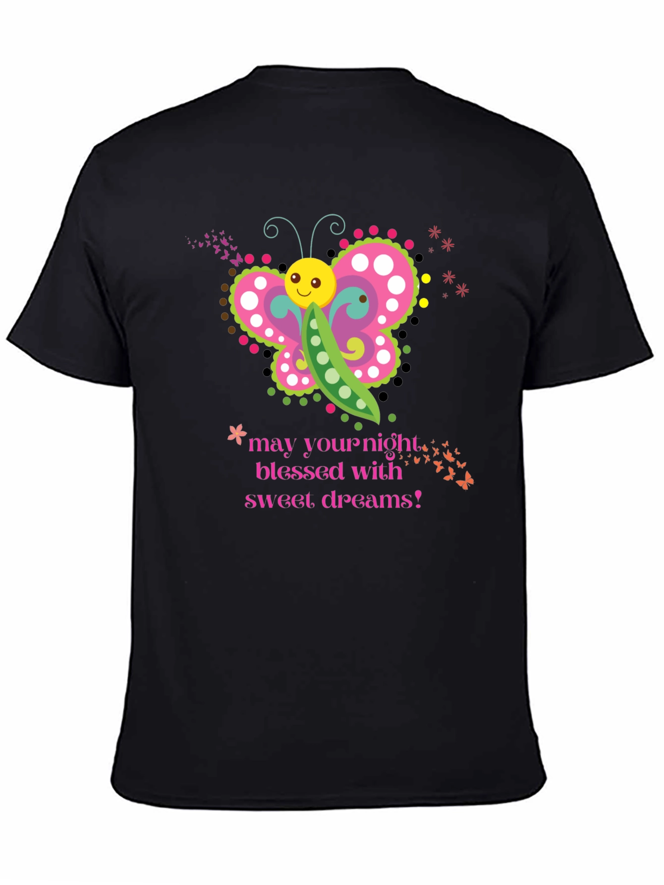 Cute Butterfly Pea Pod T-Shirt