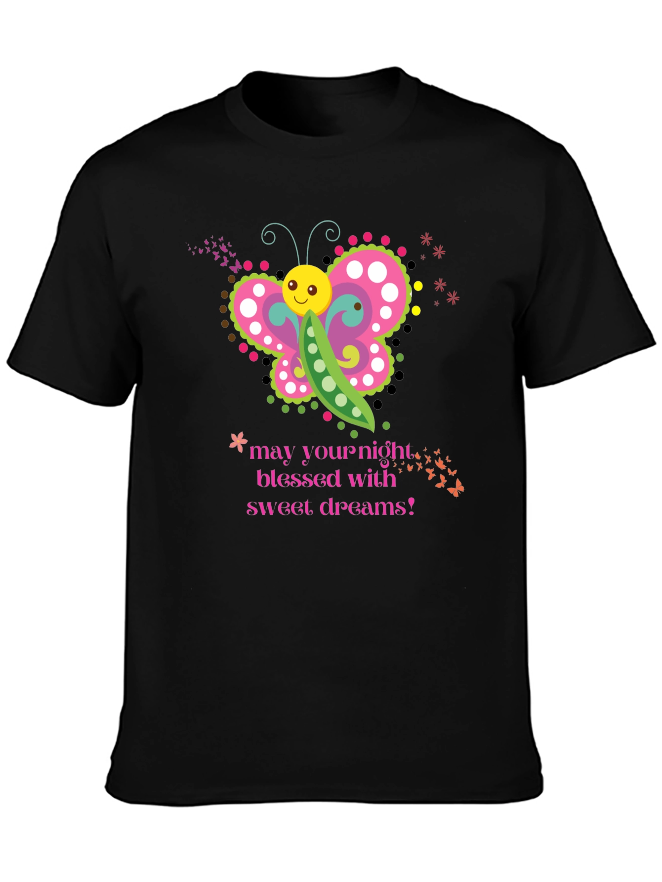 Cute Butterfly Pea Pod T-Shirt