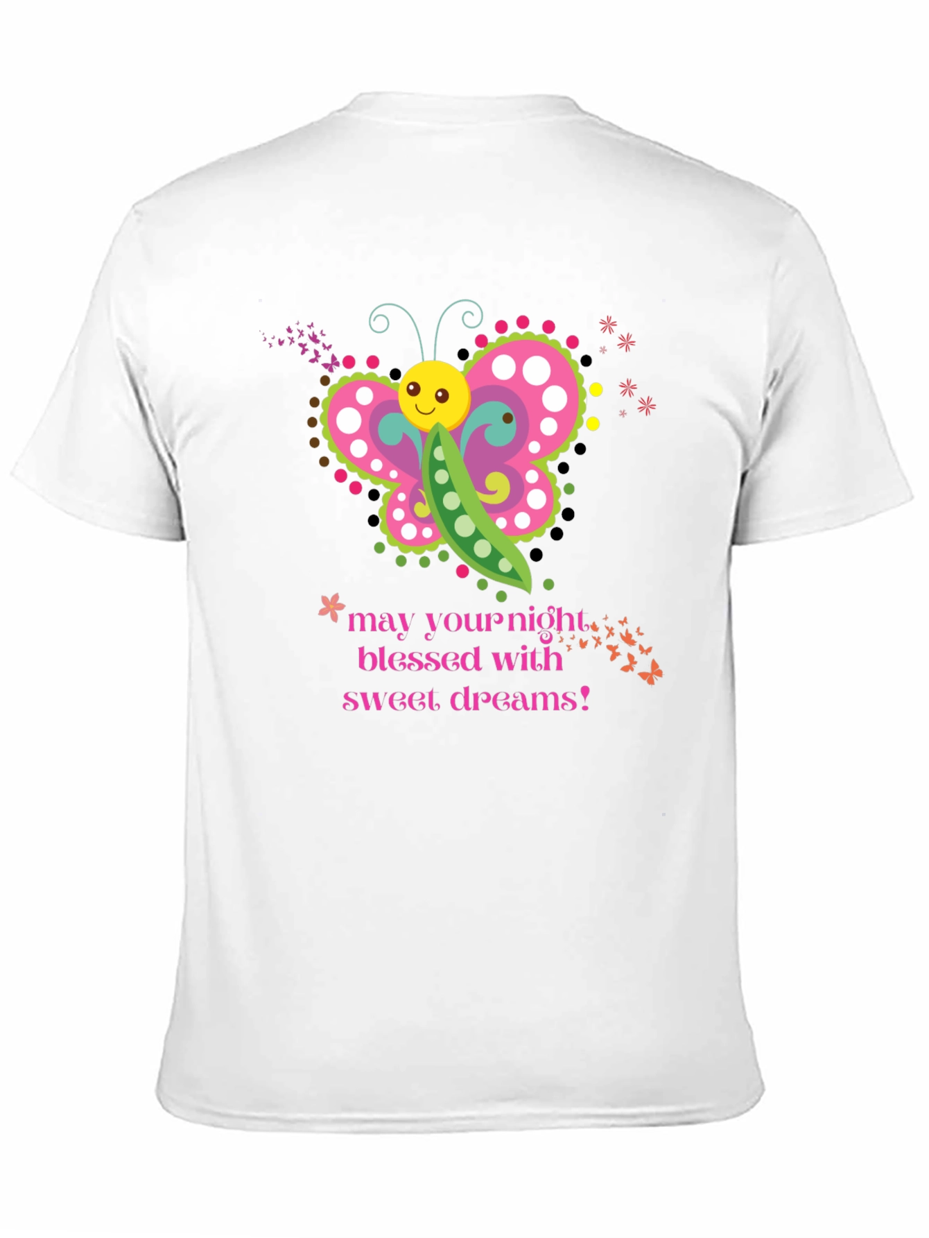 Cute Butterfly Pea Pod T-Shirt