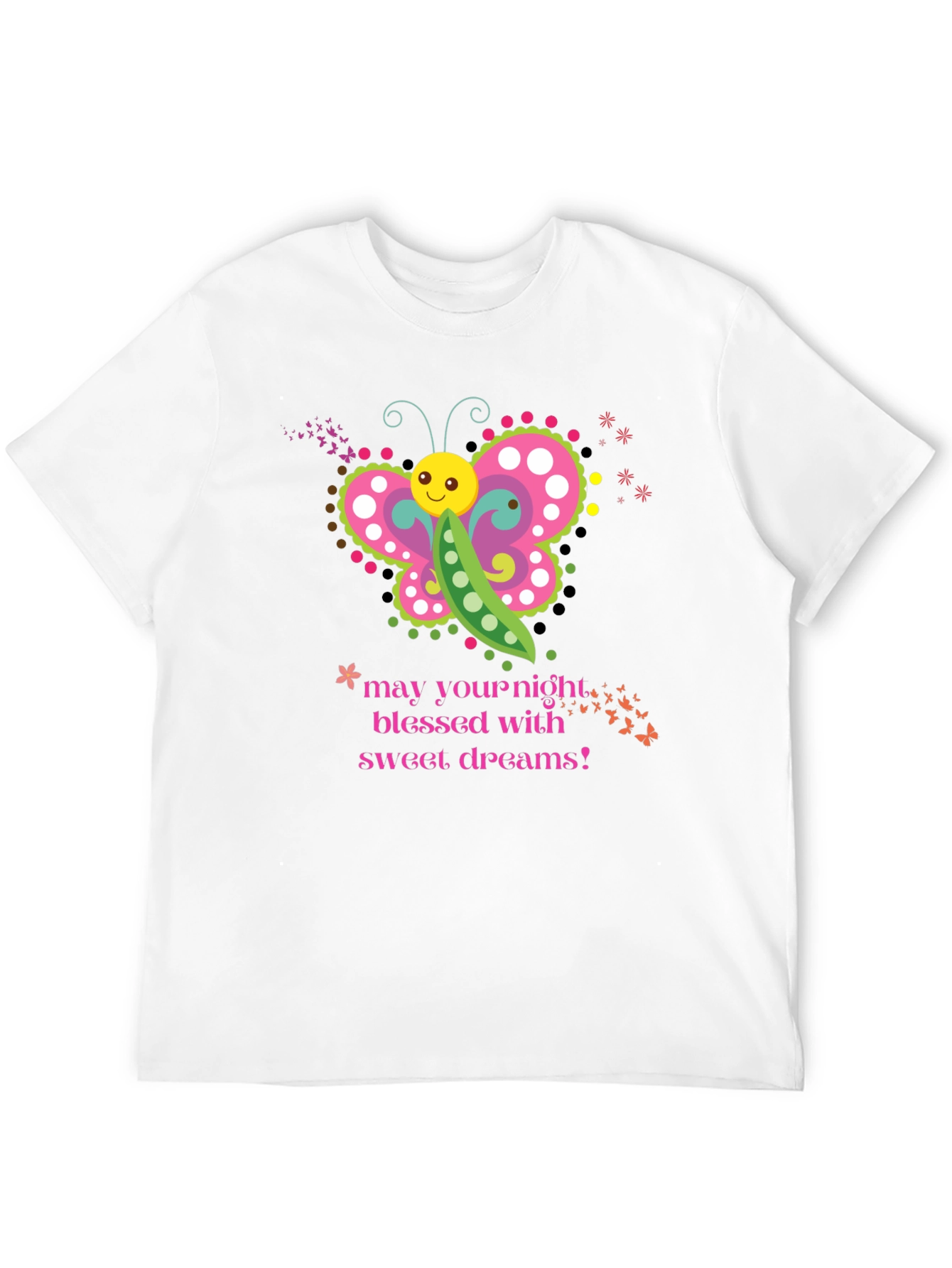 Cute Butterfly Pea Pod T-Shirt
