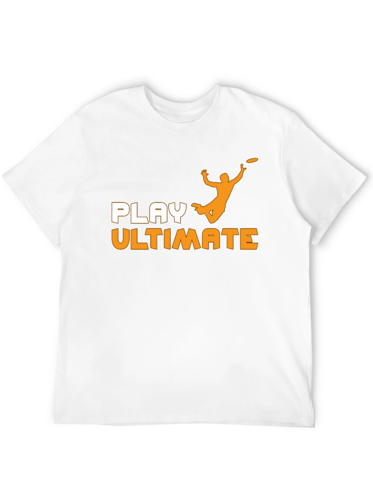 Play Ultimate Frisbee Black T-Shirt