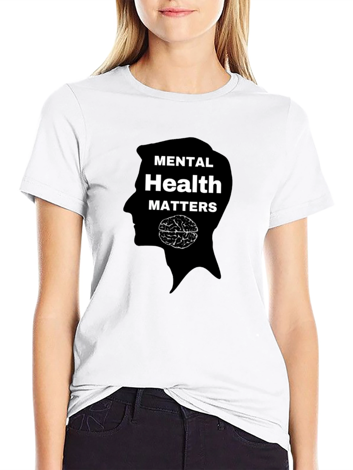 Mental Health Matters T-Shirt - Black
