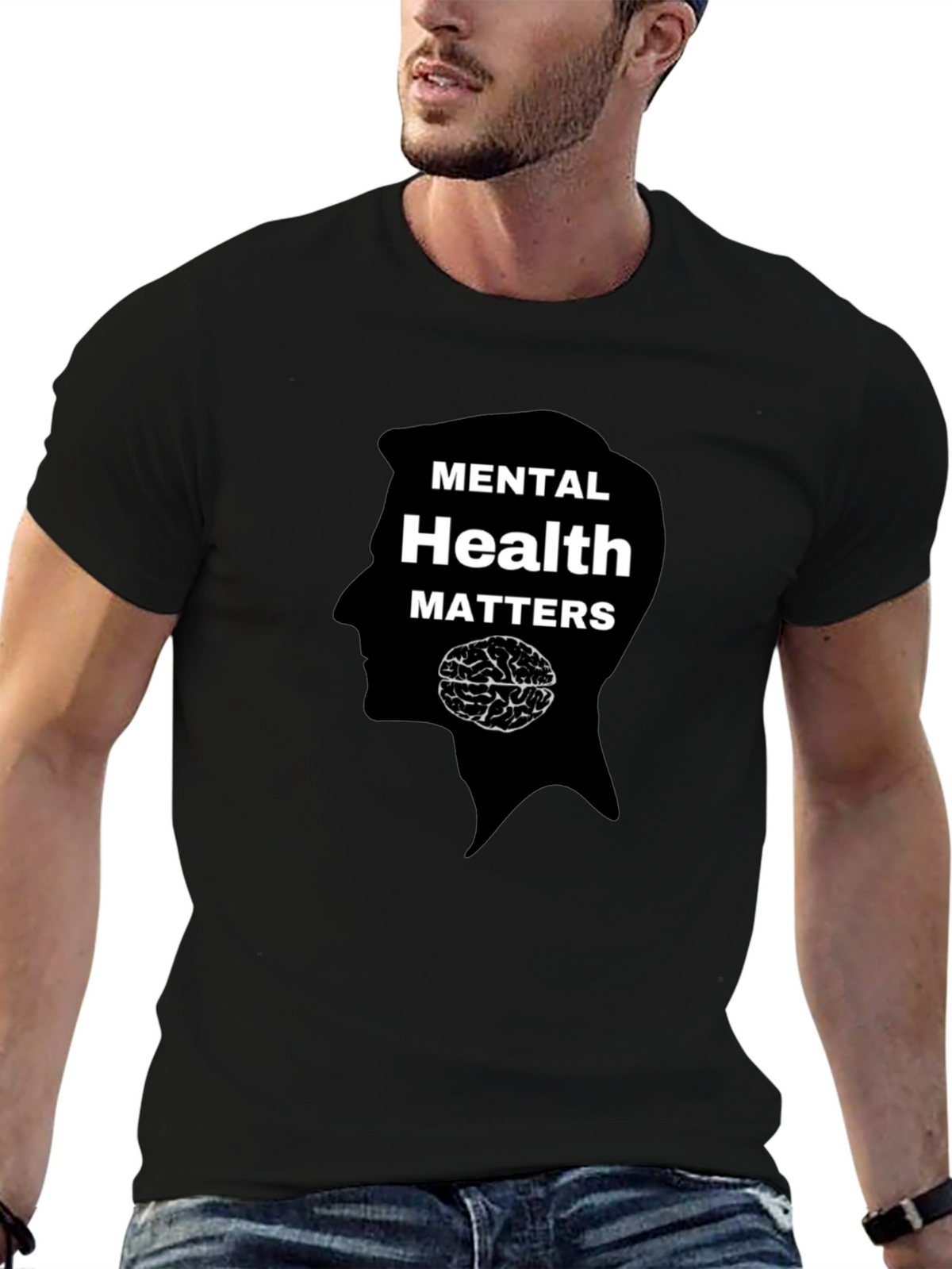 Mental Health Matters T-Shirt - Black