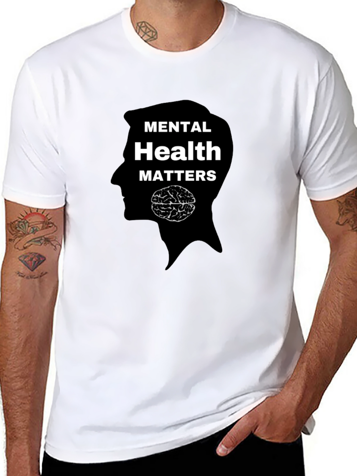 Mental Health Matters T-Shirt - Black