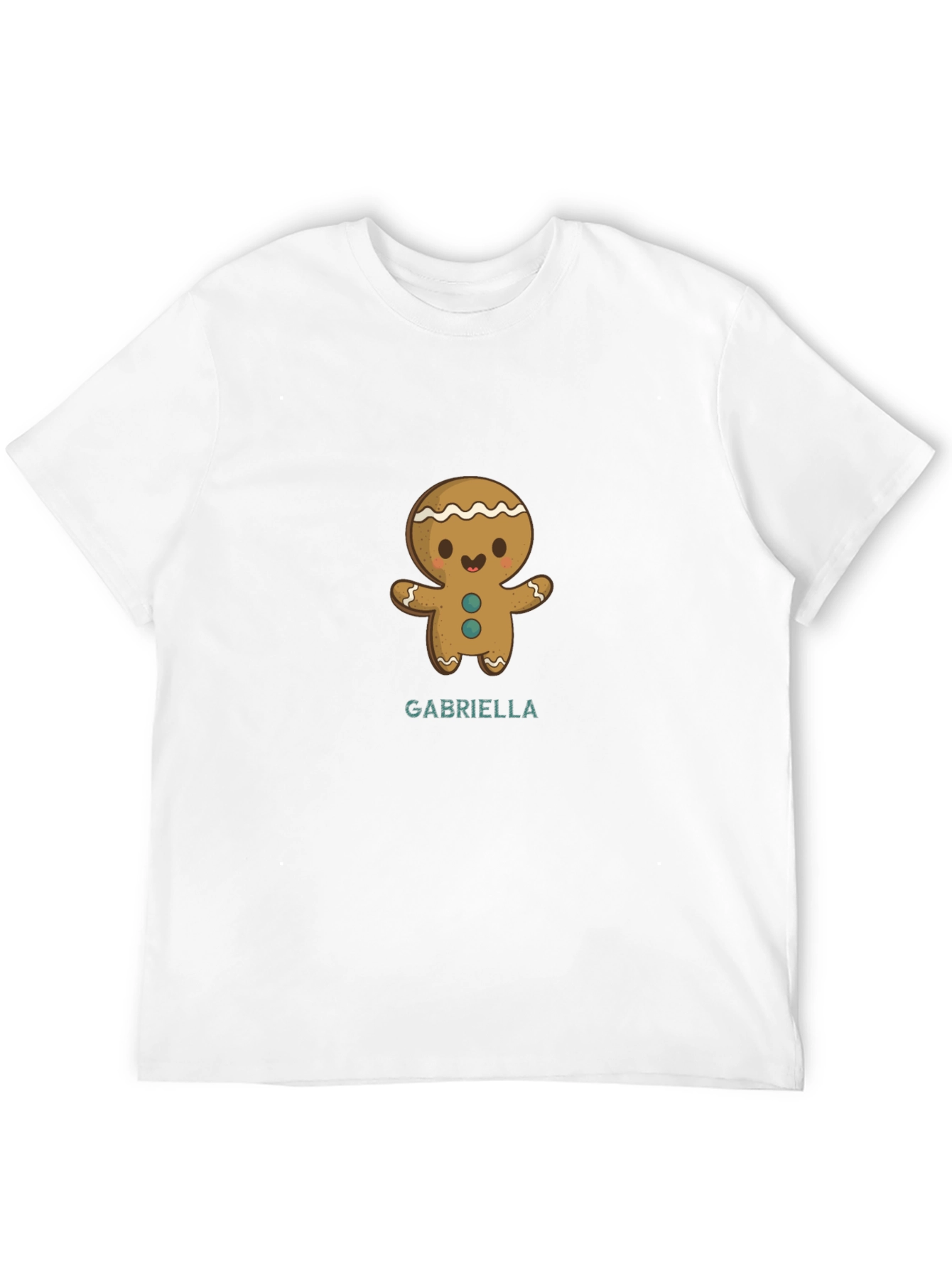 Gingerbread Man Personalized T-Shirt